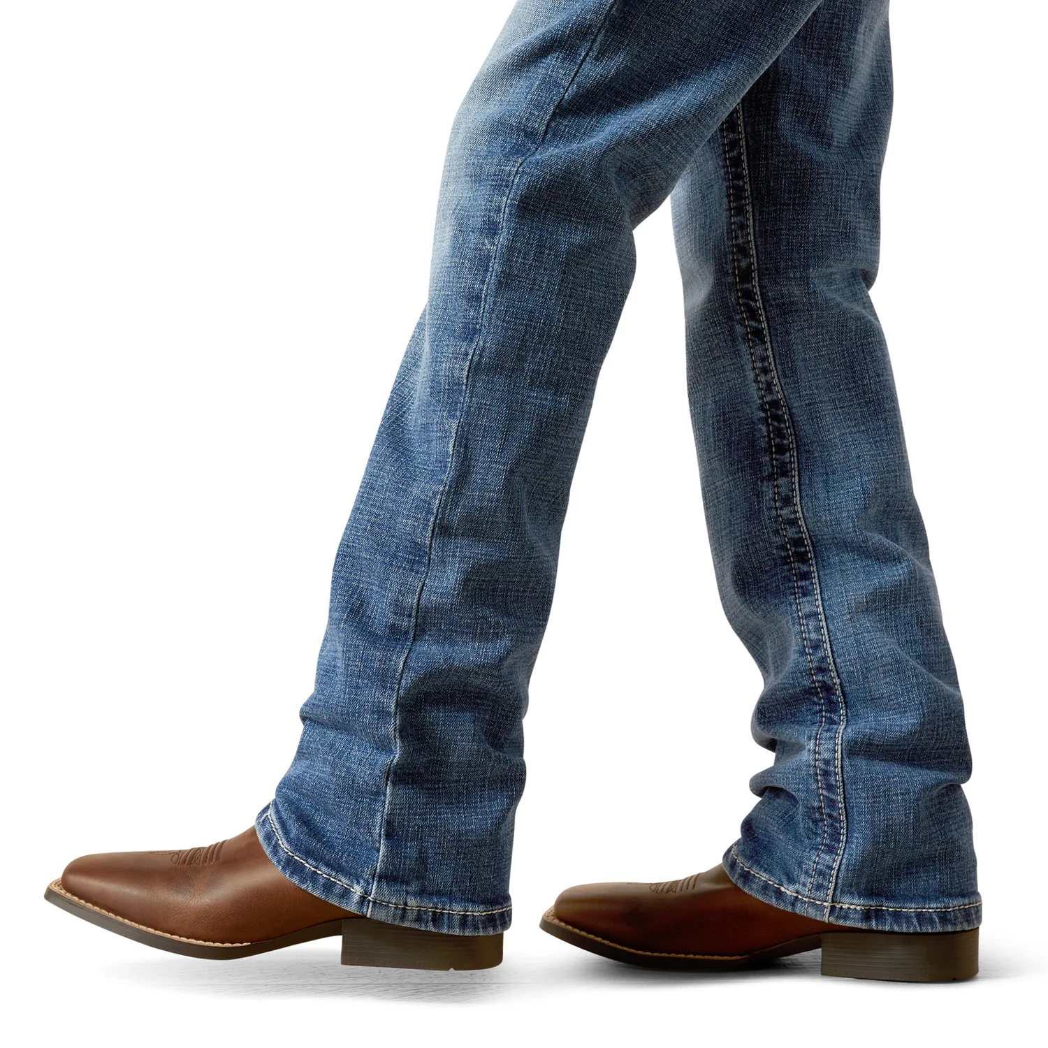 Ariat Boy's B4 Relaxed August Boot Cut Jeans - Cory - Image 6