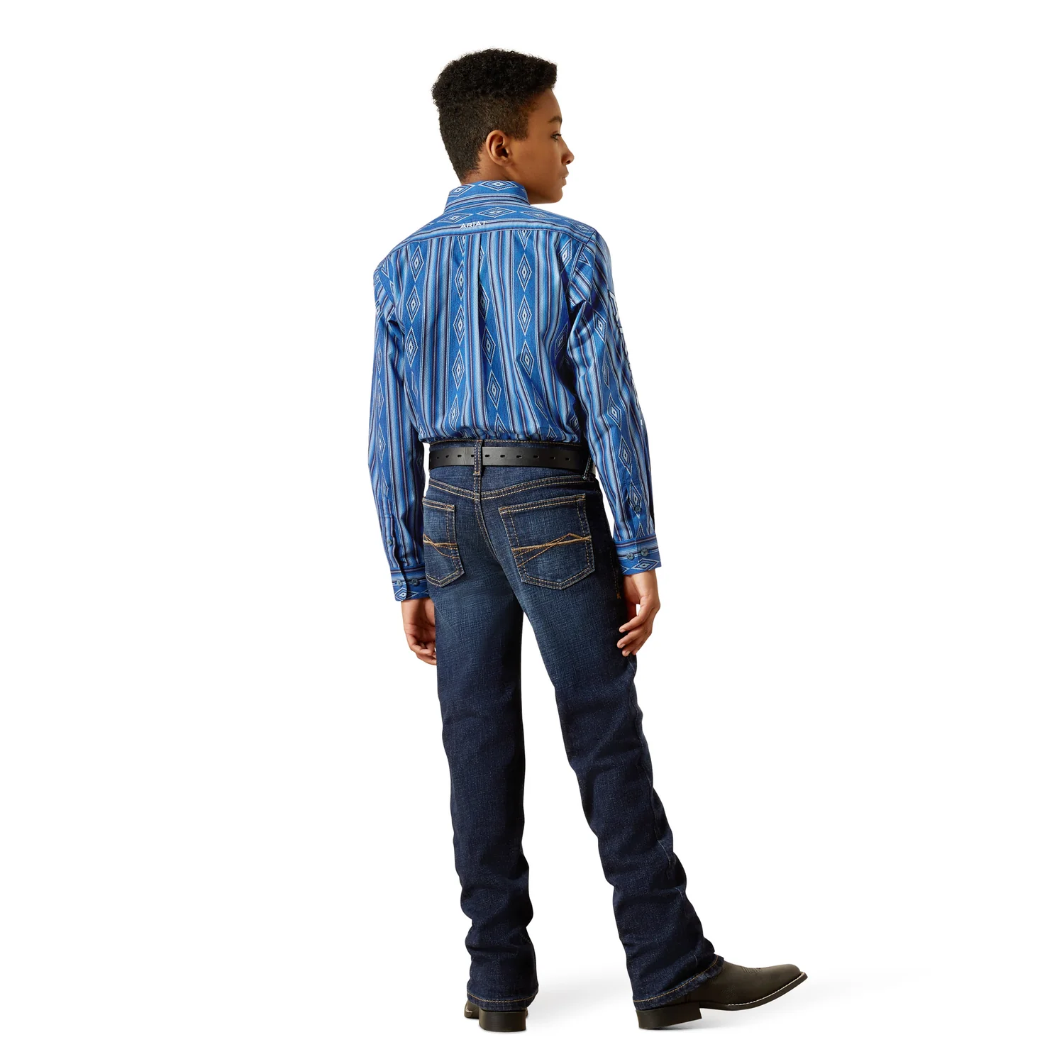 Ariat Boy's B5 Slim Straight Leg Harvey Jean - Pima - Image 3