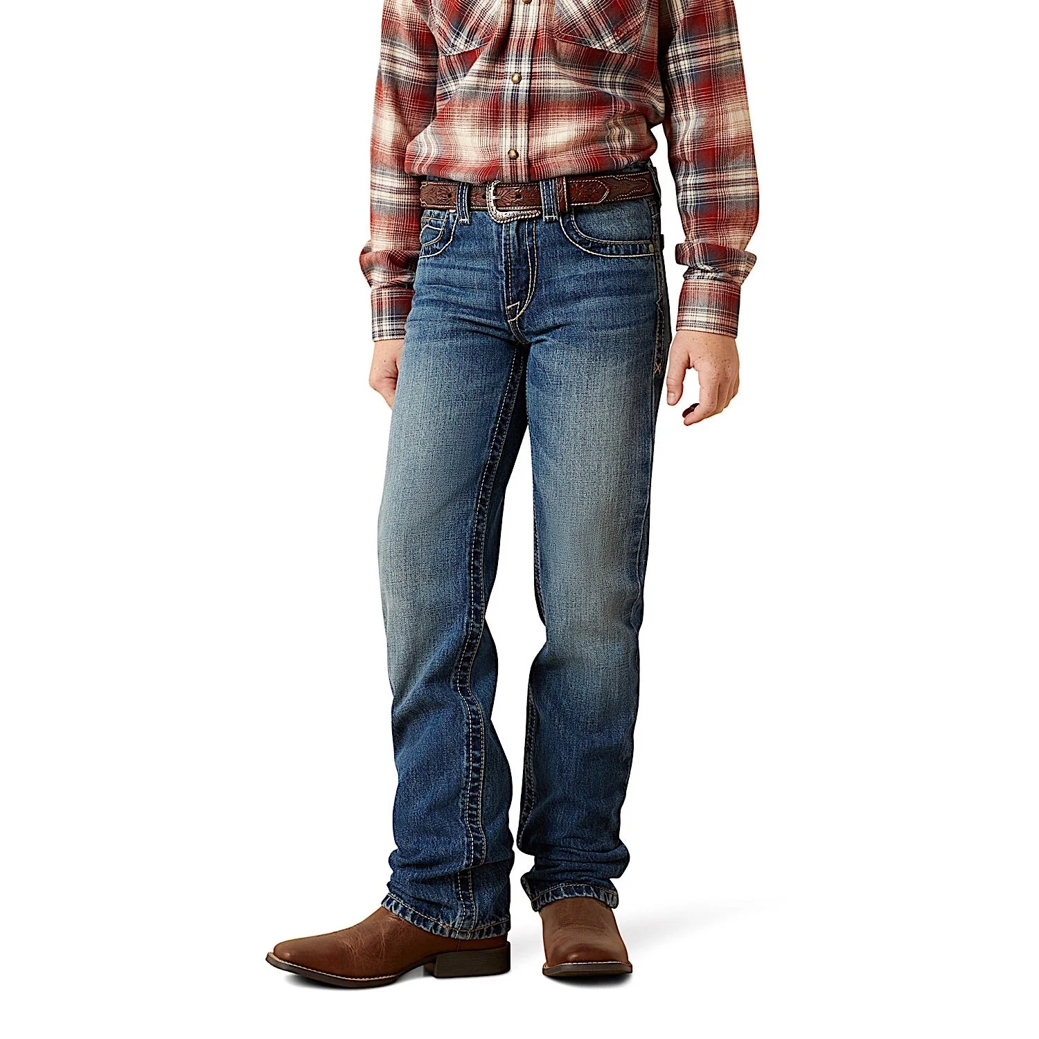 Ariat Boy's B5 Slim Straight Leg Lucas Jean - Dakota