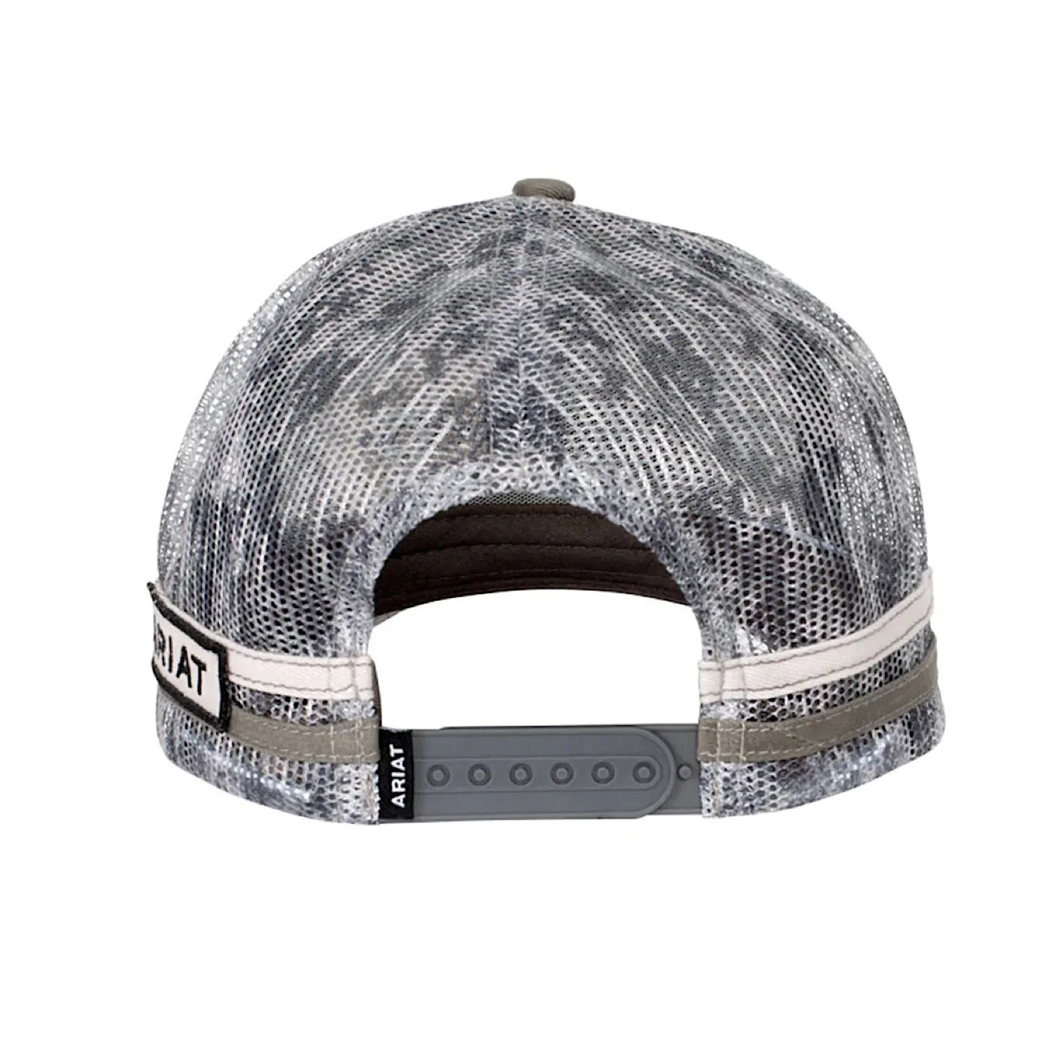 Ariat Digi Camo Trucker Cap Castlerock Grey - Image 2