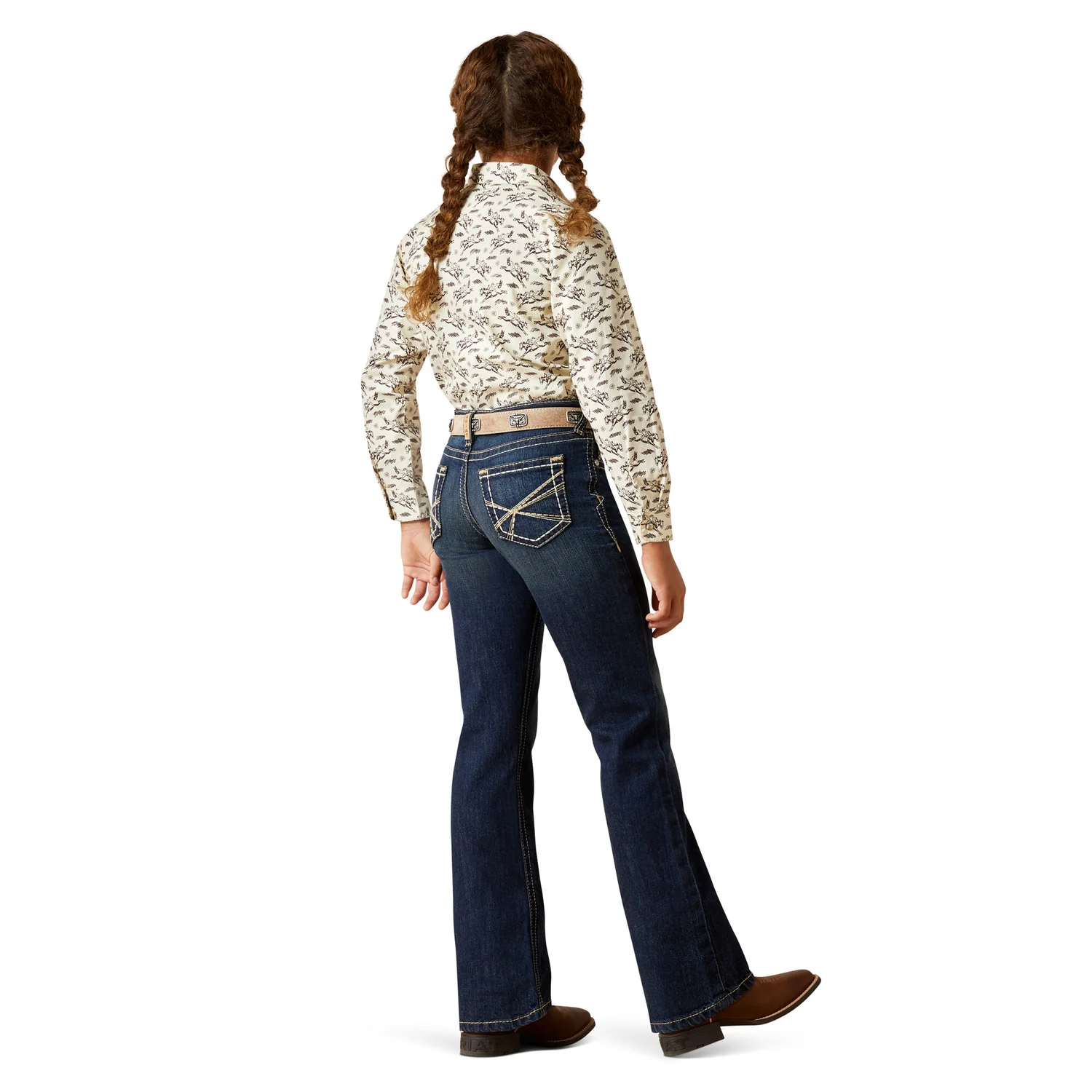 Ariat Girl's Alina Boot Cut Jean - Naomi - Image 3