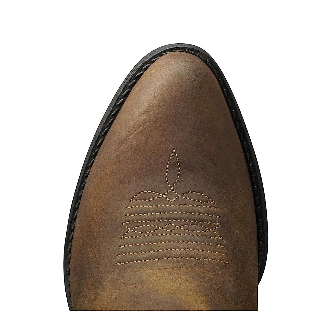 Ariat Kid's Heritage Western Boot - Distressed Brown - Image 3