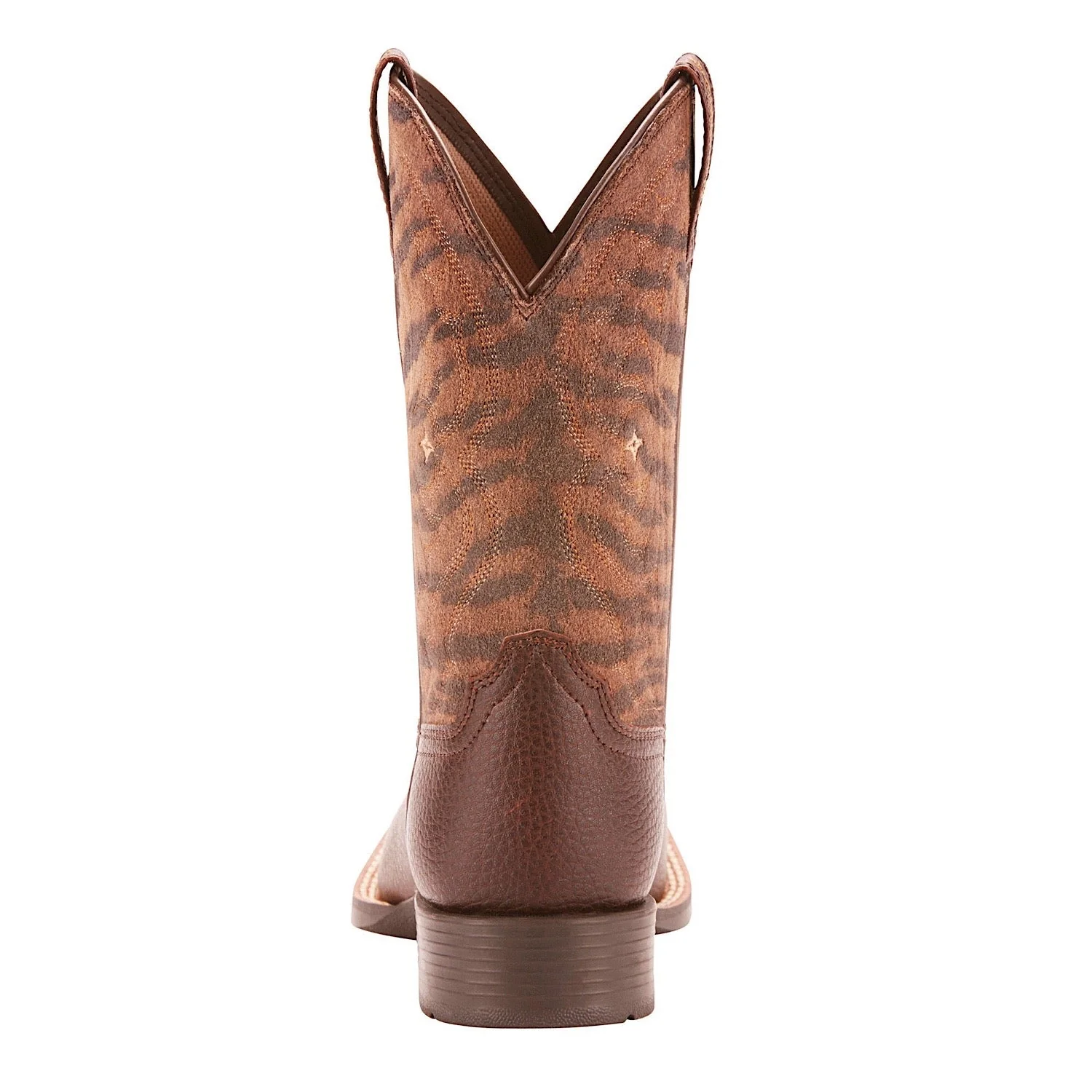 Ariat Kid's Quickdraw Western Boot Pebbled Pinecone/Vintage - Image 3