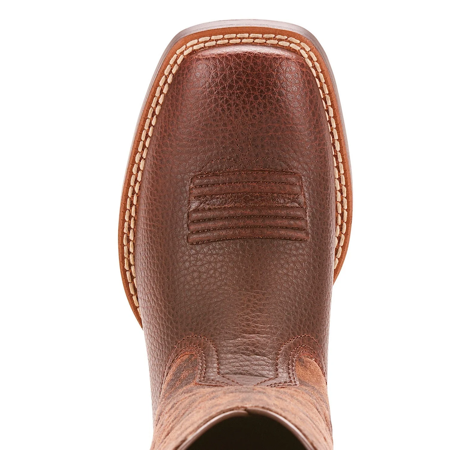 Ariat Kid's Quickdraw Western Boot Pebbled Pinecone/Vintage - Image 5