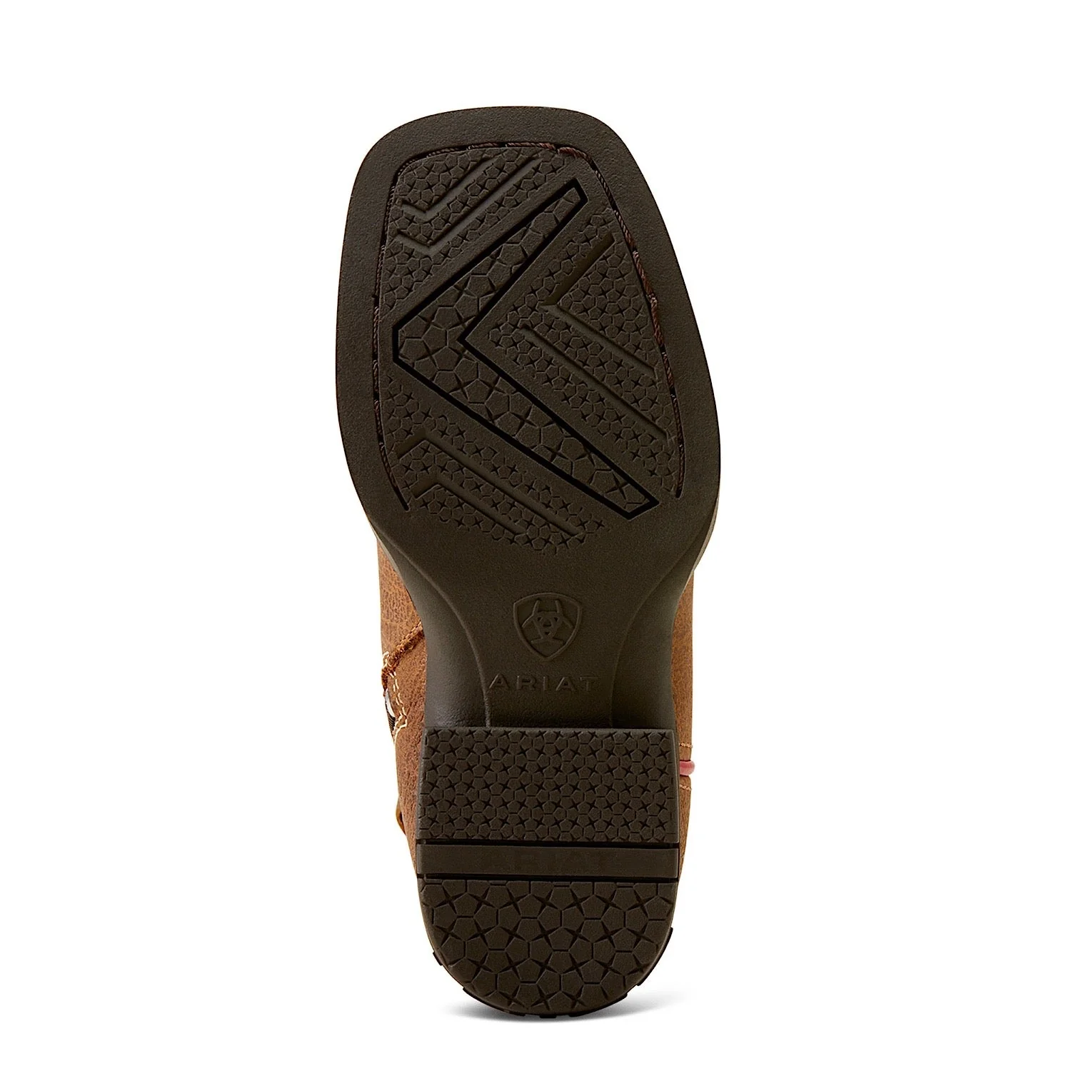 Ariat Kid's San Angelo VentTEK Boot Toasty Tan/Bright Saddle Blanket - Image 5