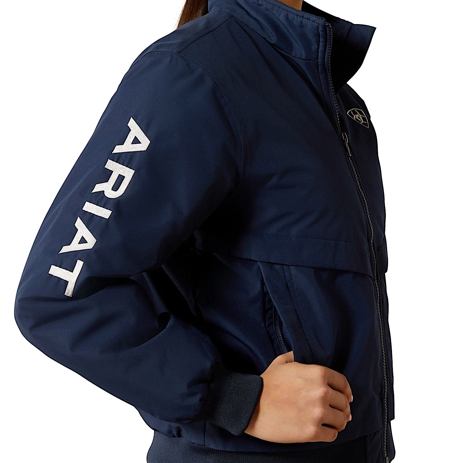 Ariat Kid's Stable 2.0 Insulated Jacket - Navy - Image 4