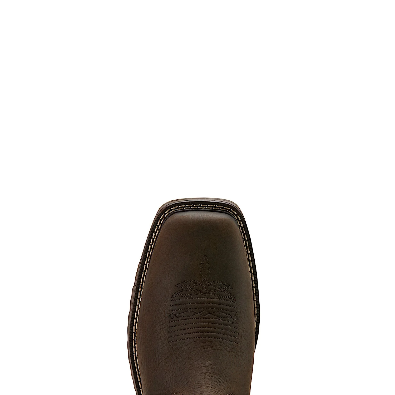 Ariat Men's Activator Waterproof Work Boot - Dark Brown/Green - Image 4