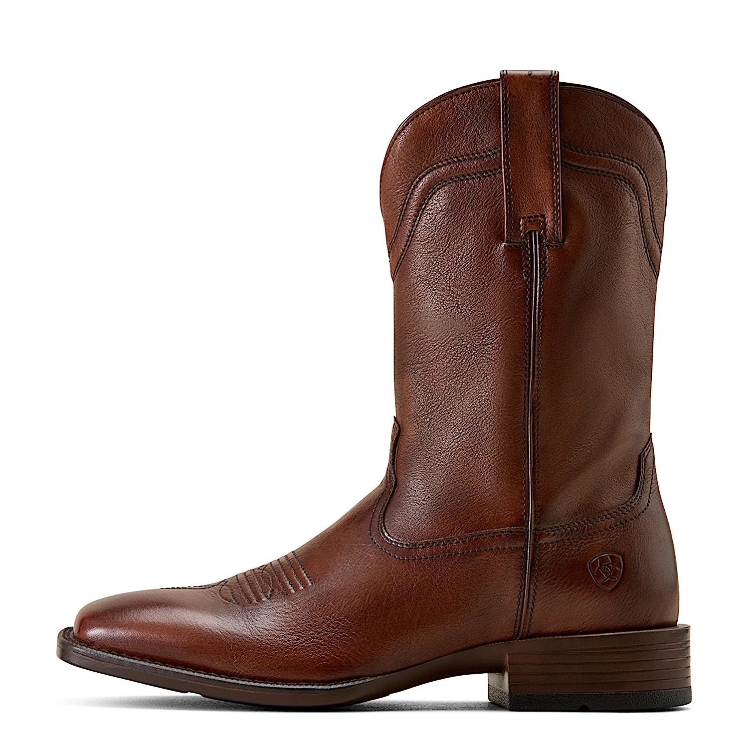 Ariat Men's Alden Wide Square Toe Western Boot - Honey Bee - Image 2