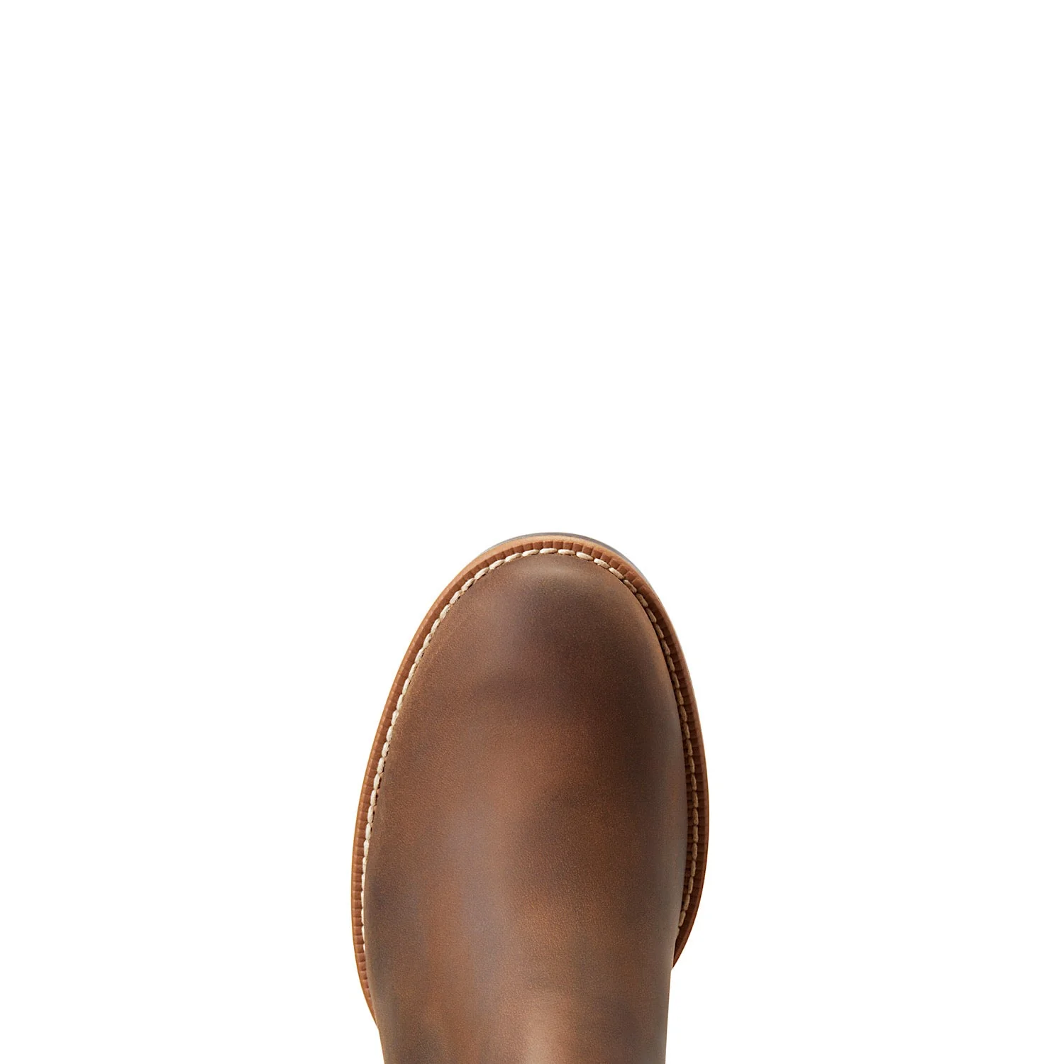 Ariat Men's Booker Ultra Round Toe Distressed Brown - Image 5