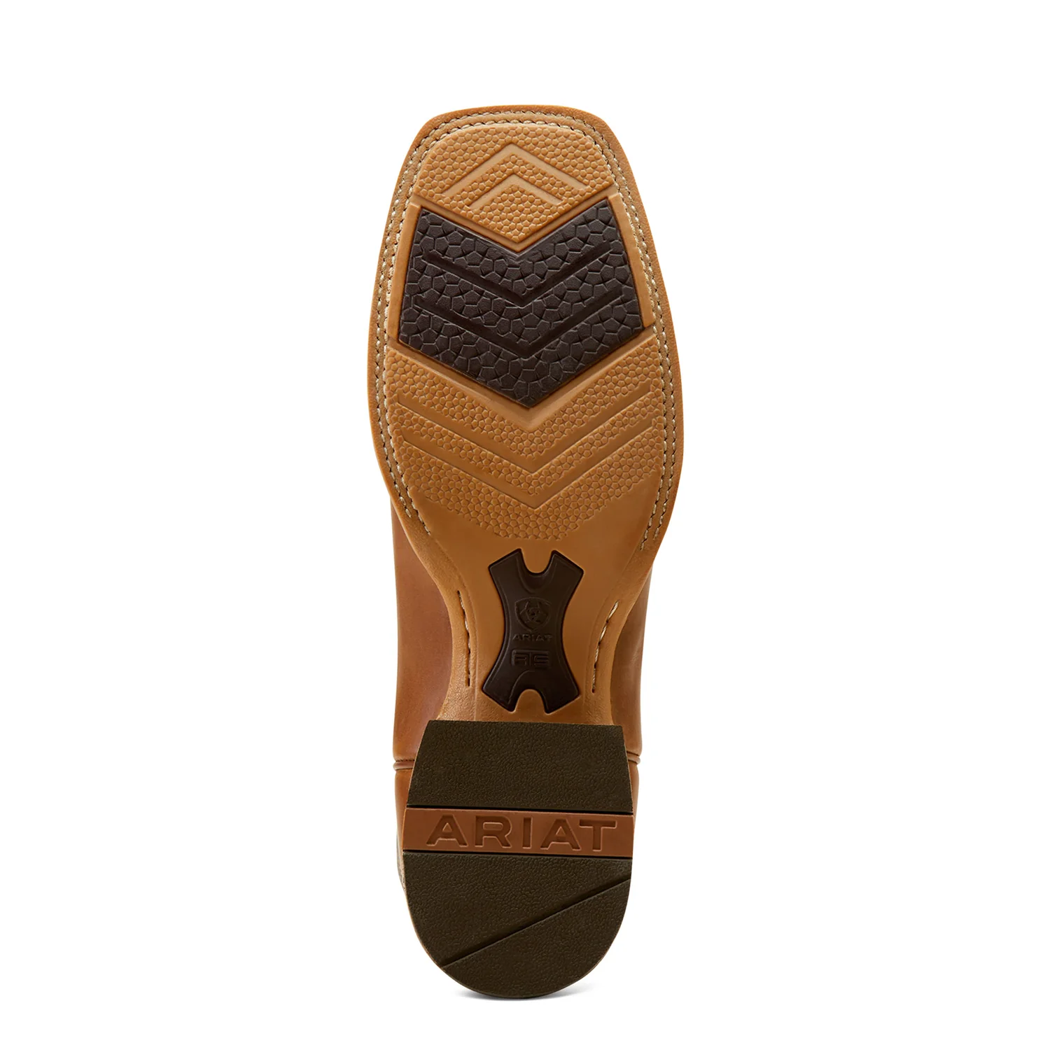 Ariat Men's Cattle Call Rodeo Boot - Tan/Smokey Purple - Image 6