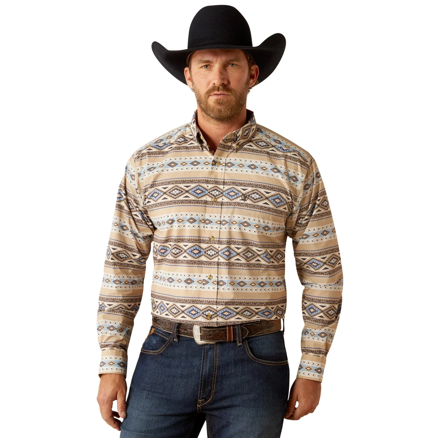 Ariat Men's Cory Classic Fit Shirt - Brown