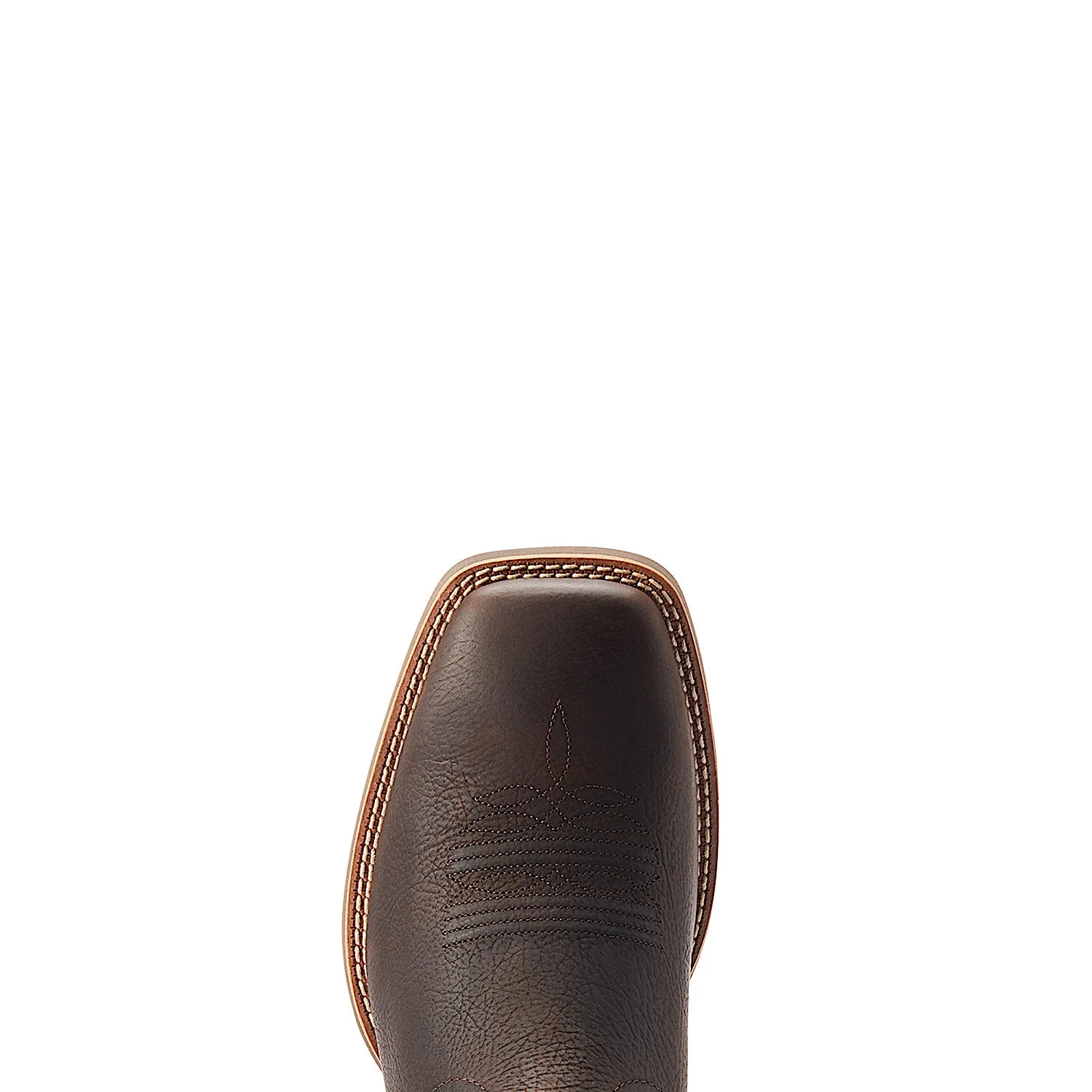 Ariat Men's Cowpuncher VentTEK Boot - Dark Brown/Golden Mustard - Image 4