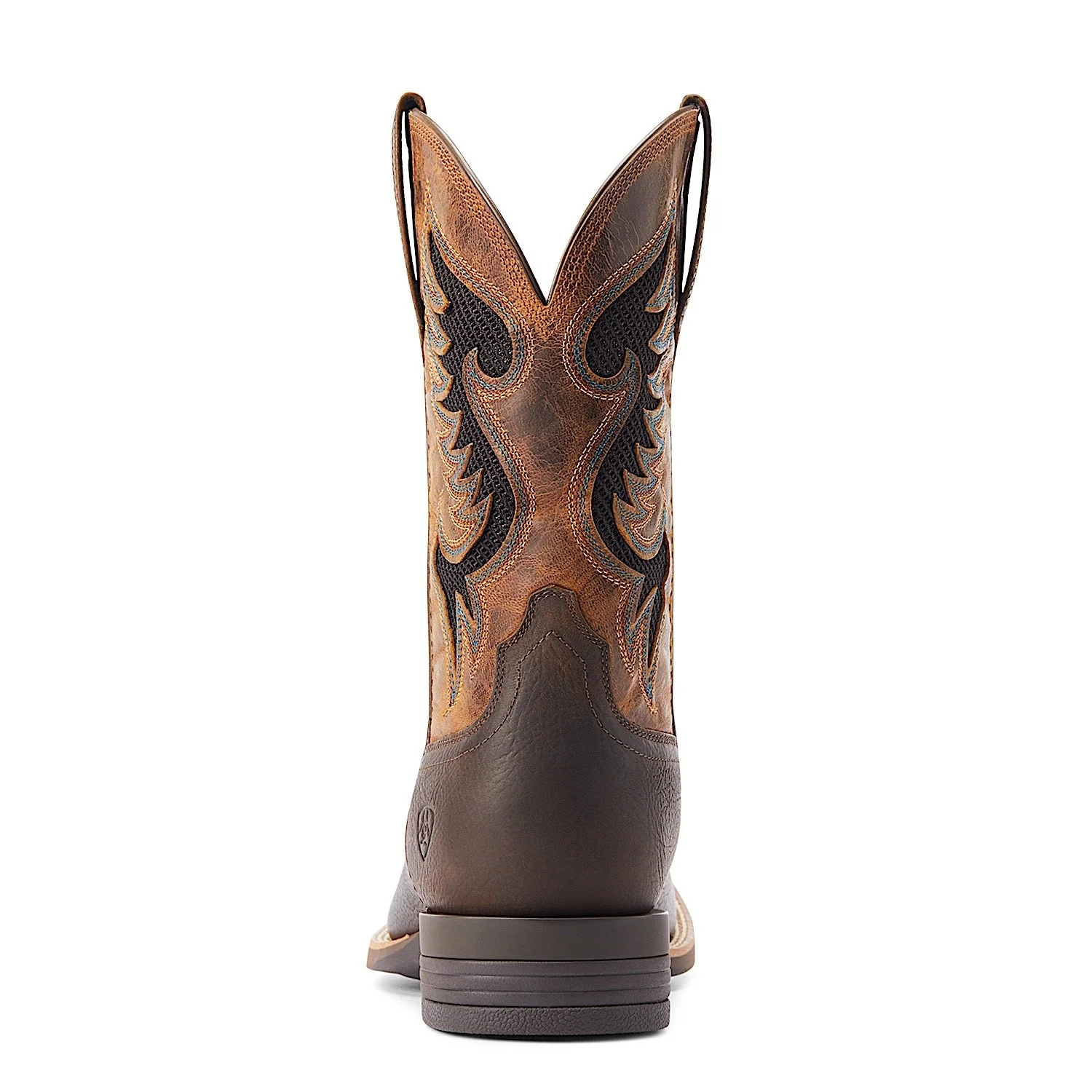 Ariat Men's Cowpuncher VentTEK Boot - Dark Brown/Golden Mustard - Image 5