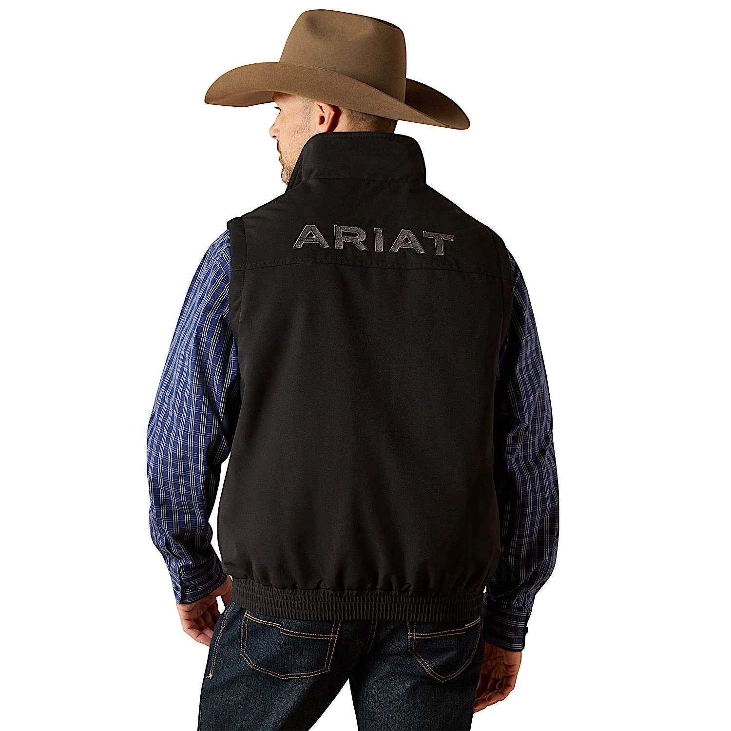 Ariat Men's Field Insulated Vest - Black - Image 2