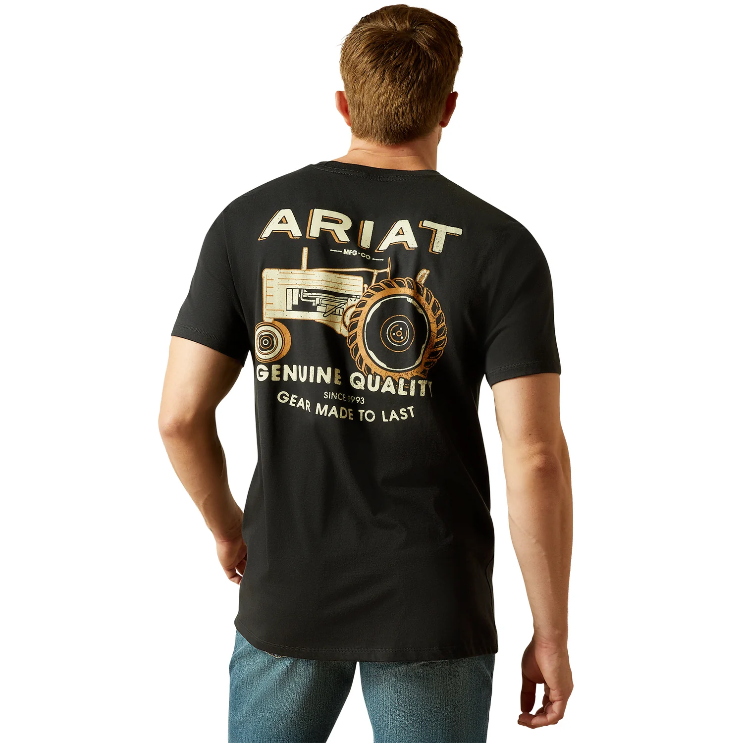 Ariat Men's Gramps Tractor Tee - Black - Image 4