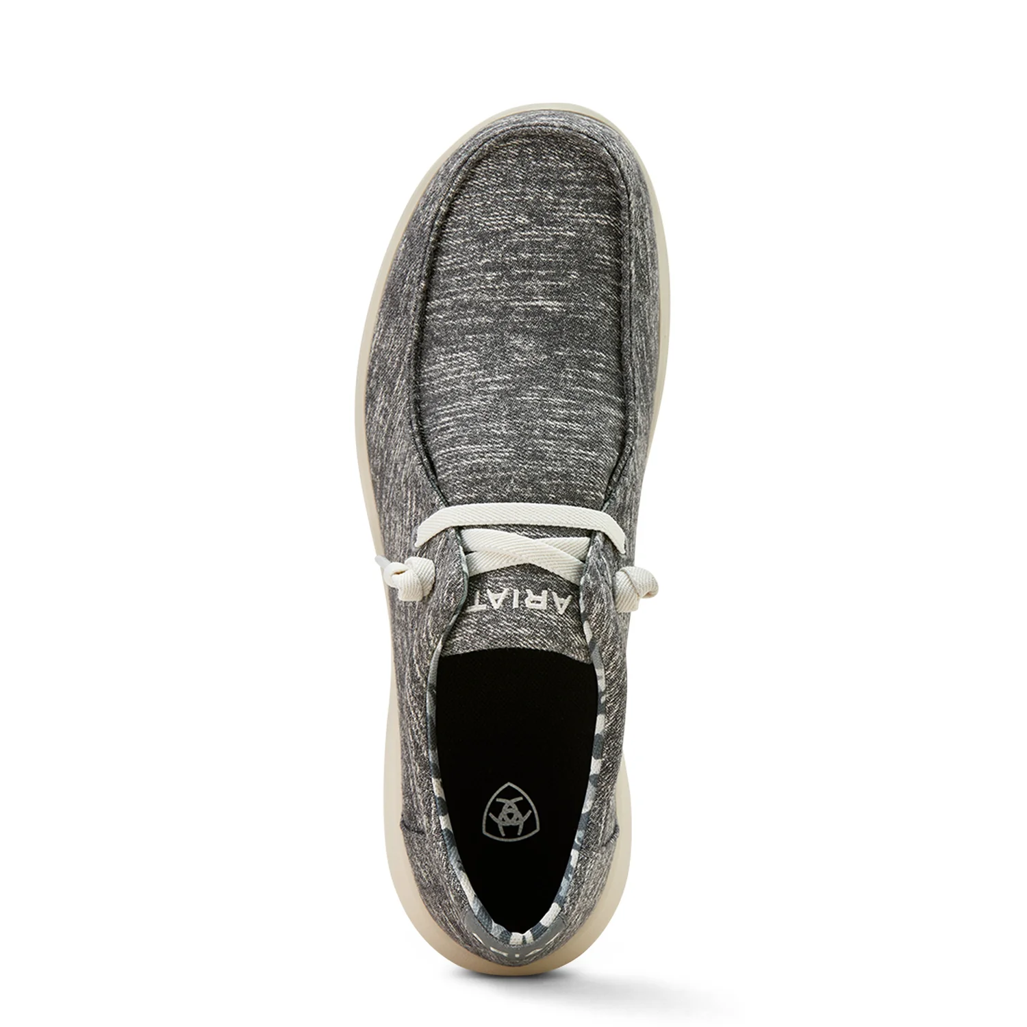 Ariat Men's Hilo Shoe - Washed Grey Denim - Image 5