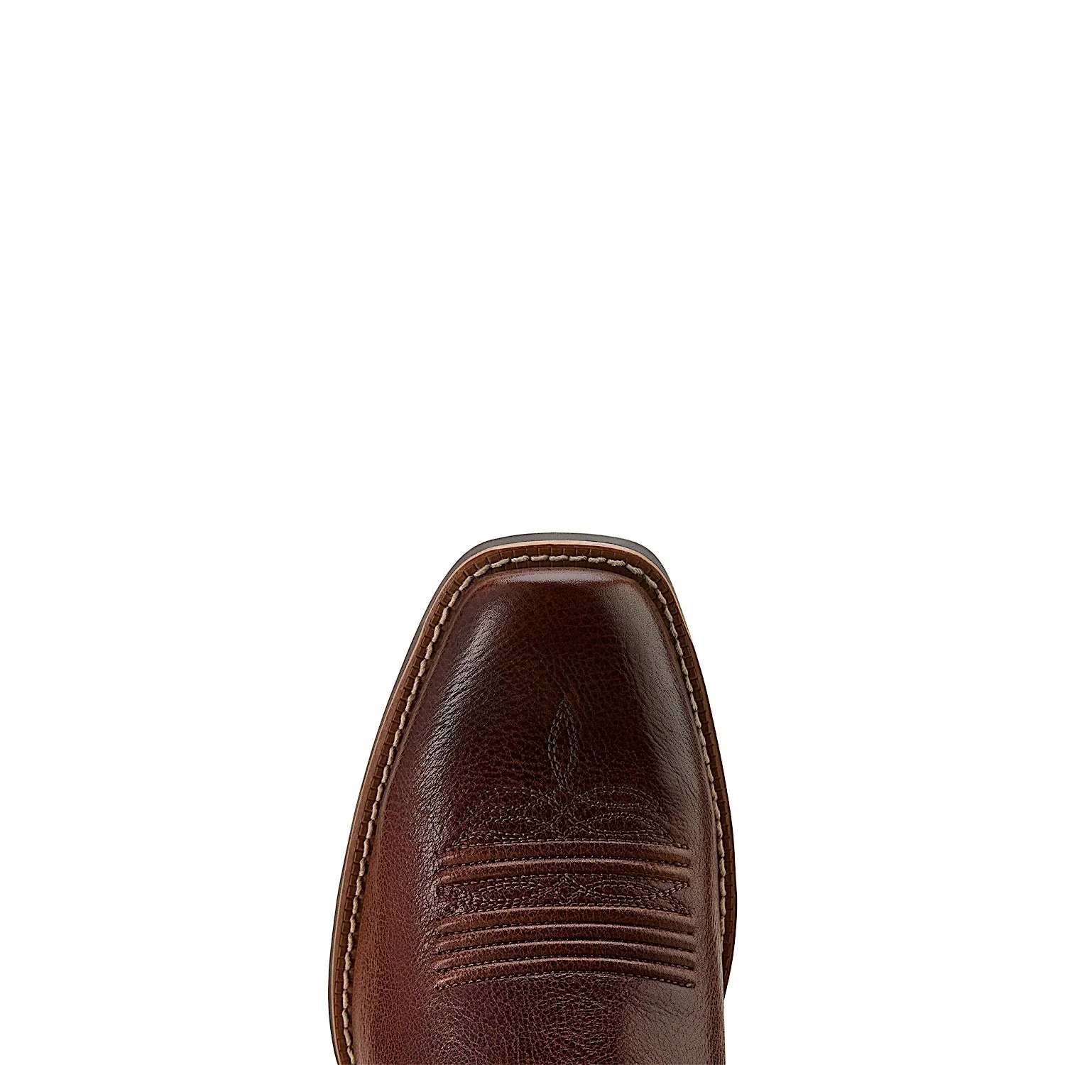 Ariat Men's Hustler Western Boot - Beasty Brown/Pacific Blue - Image 4
