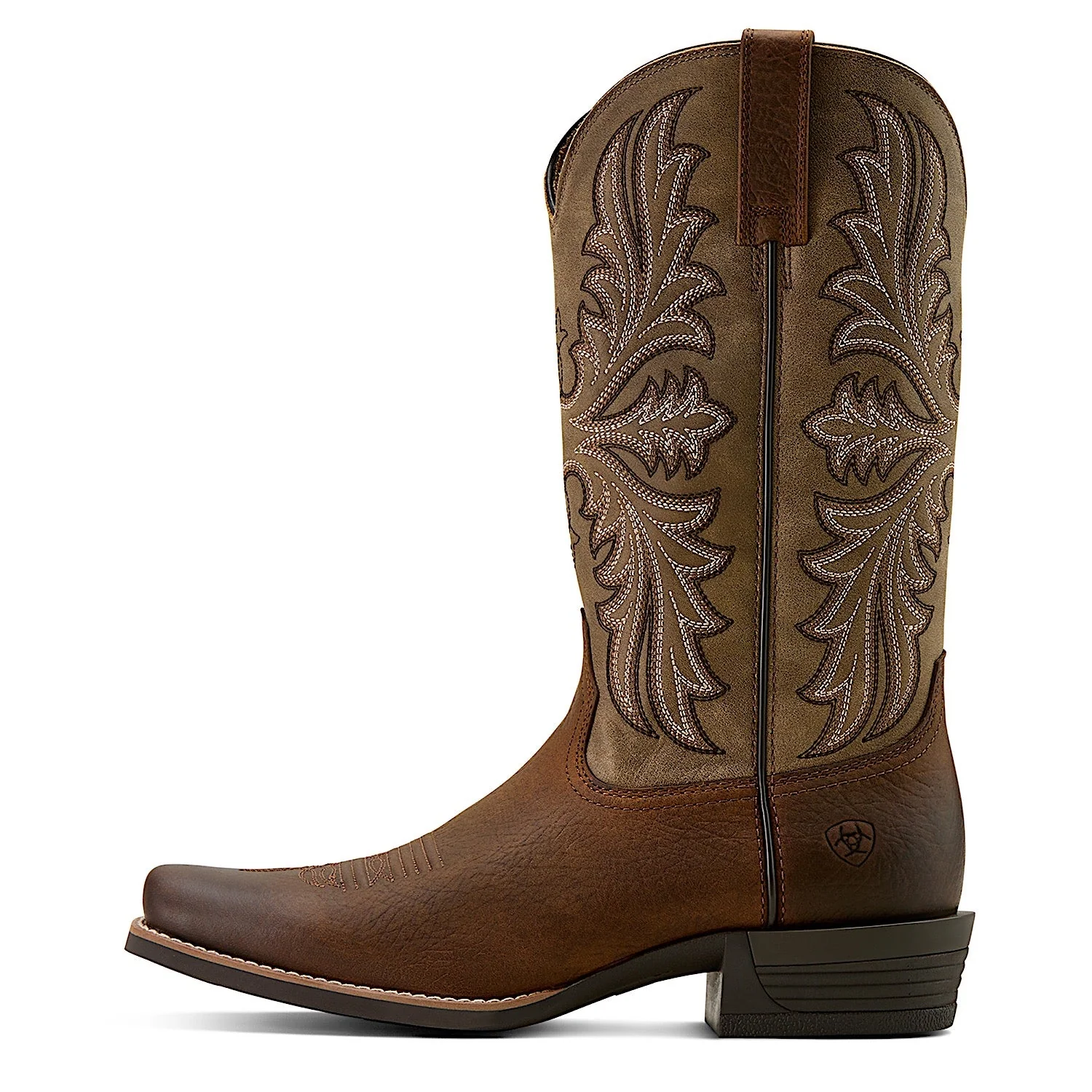Ariat Men's Hustler Western Boot - Earth/Brown Bomber - Image 2