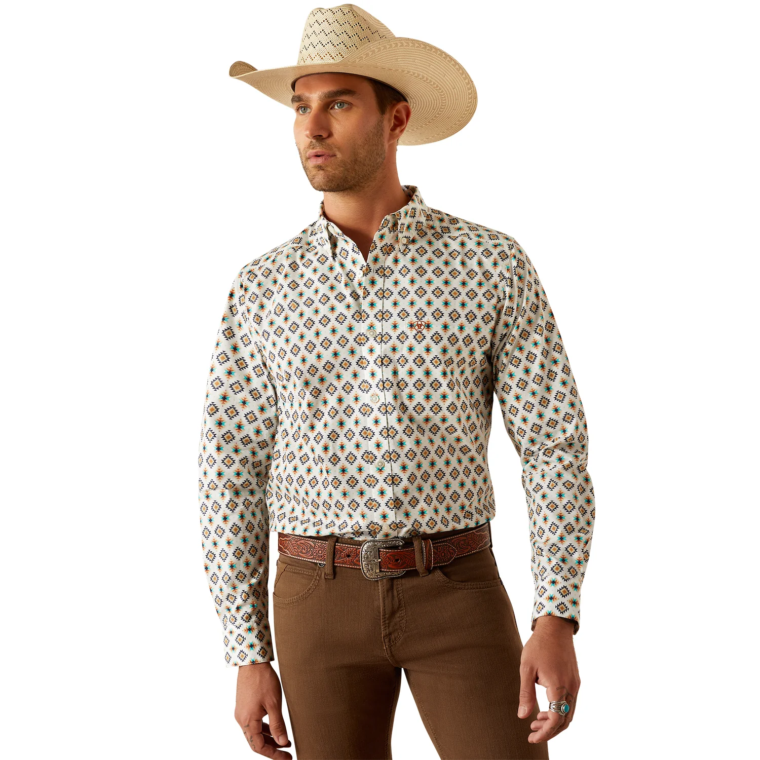 Ariat Men's Judas Fitted Shirt - Blue