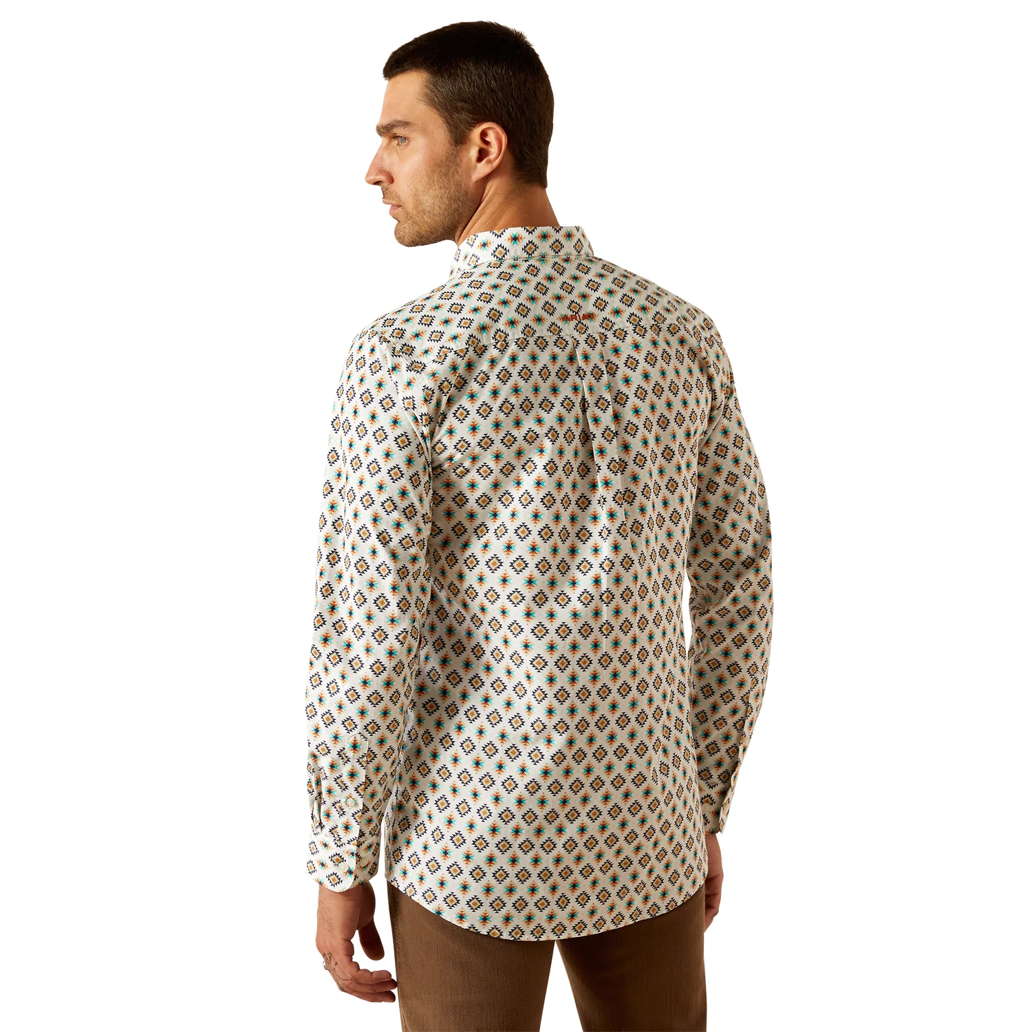 Ariat Men's Judas Fitted Shirt - Blue - Image 2