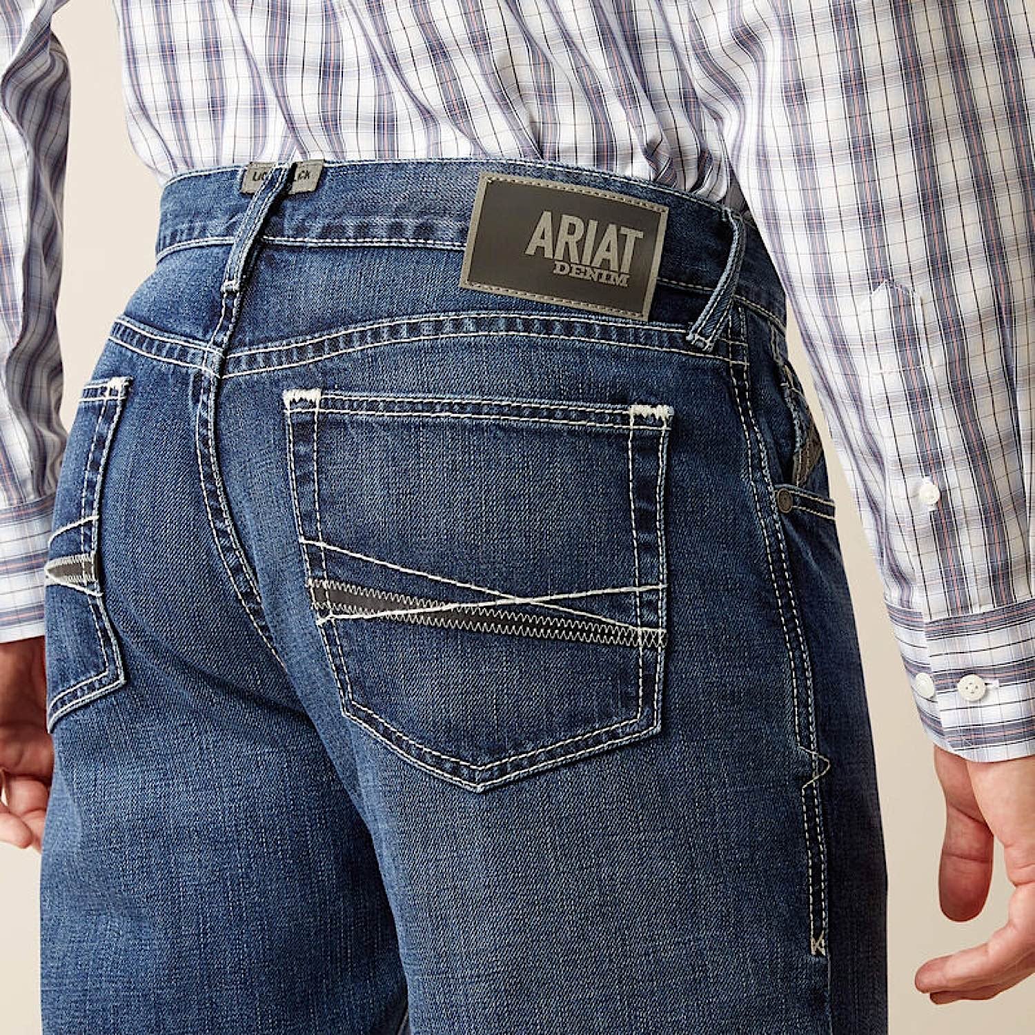 Ariat Men's M2 Traditional Relaxed Camilo Boot Cut Jeans - Newton - Image 3