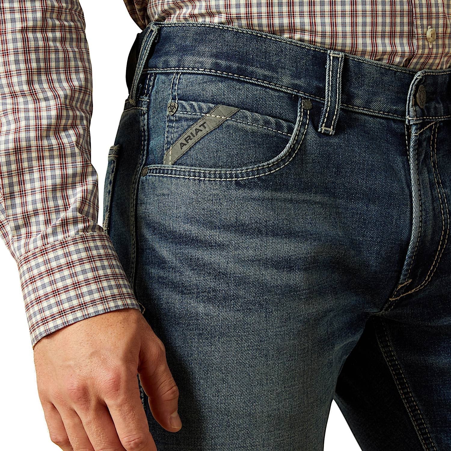 Ariat Men's M4 Acclimatise Boot Cut Jean - Dayne Silas - Image 5