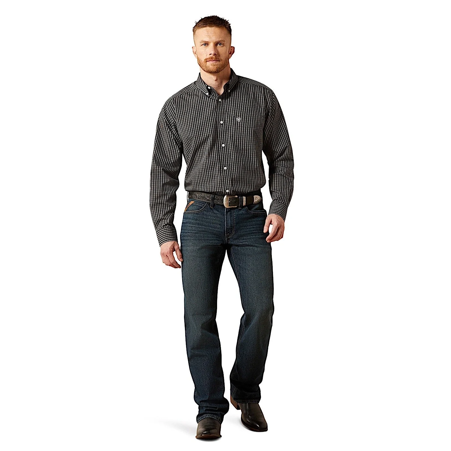 Ariat Men's M4 Boot Cut Jean - Elias Atlas - Image 4