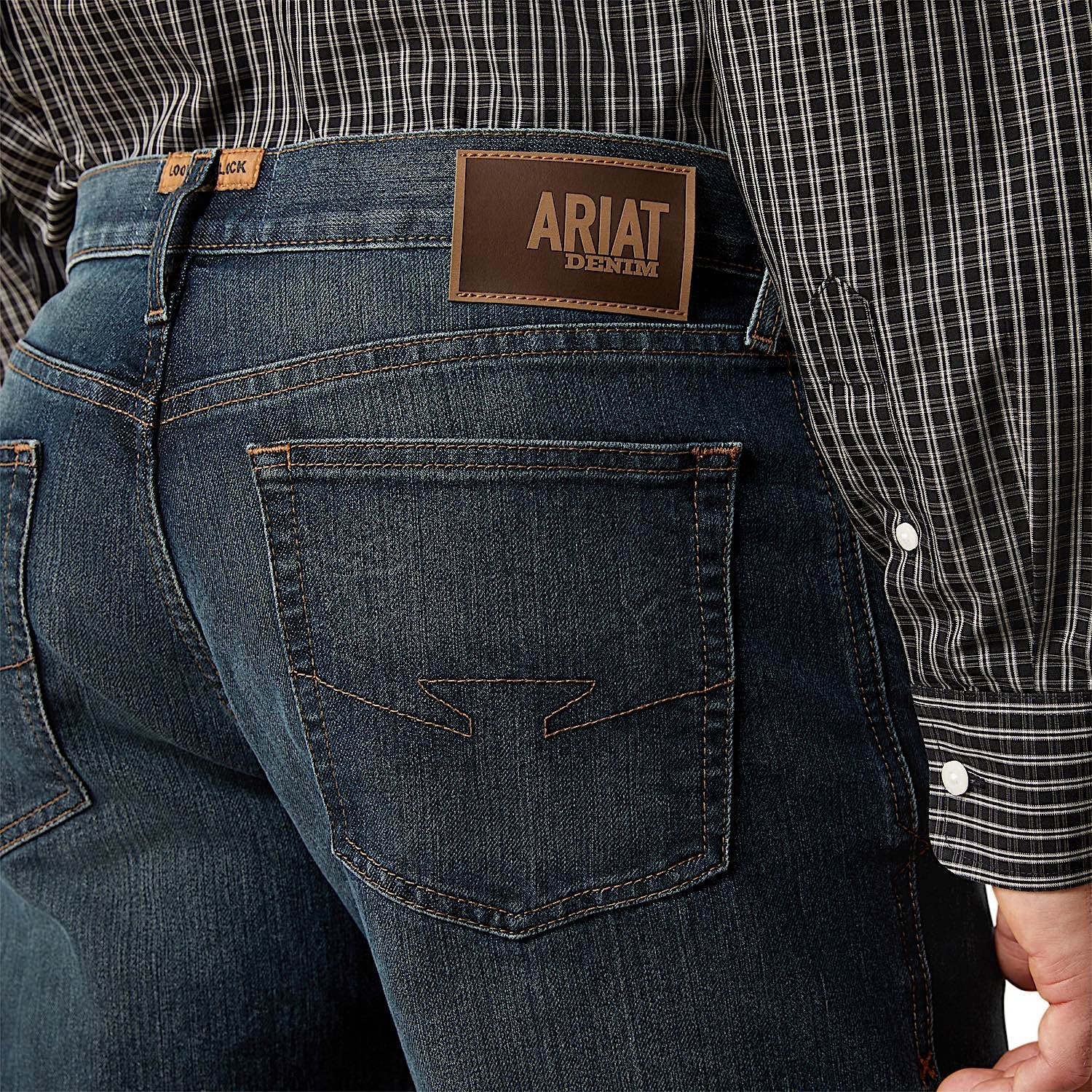 Ariat Men's M4 Boot Cut Jean - Elias Atlas - Image 5