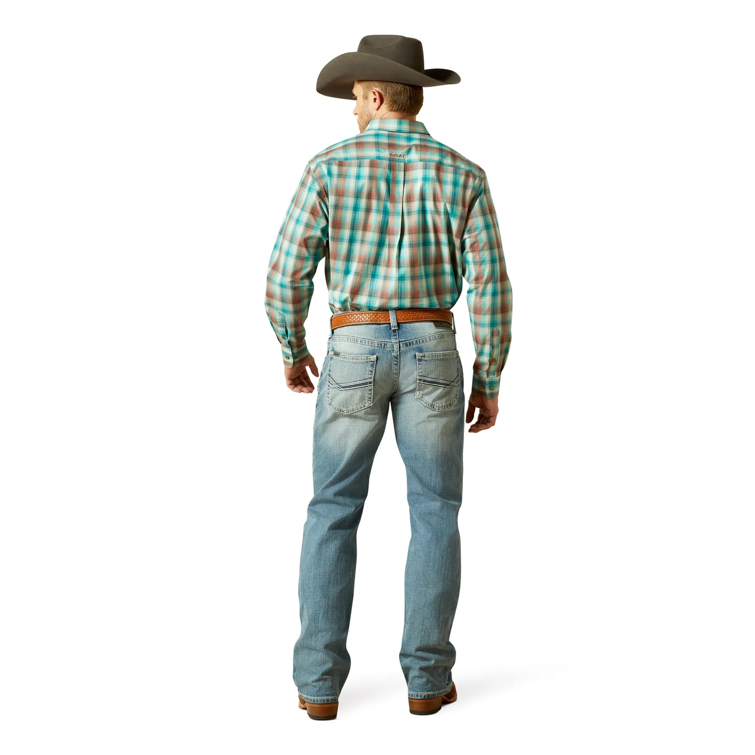 Ariat Men's M4 Boot Cut Jean Jean - Thomas Shasta - Image 2