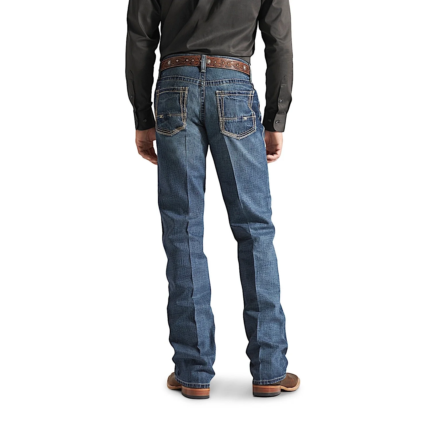 Ariat Men's M4 Boundary Boot Cut Jean - Gulch - Image 2