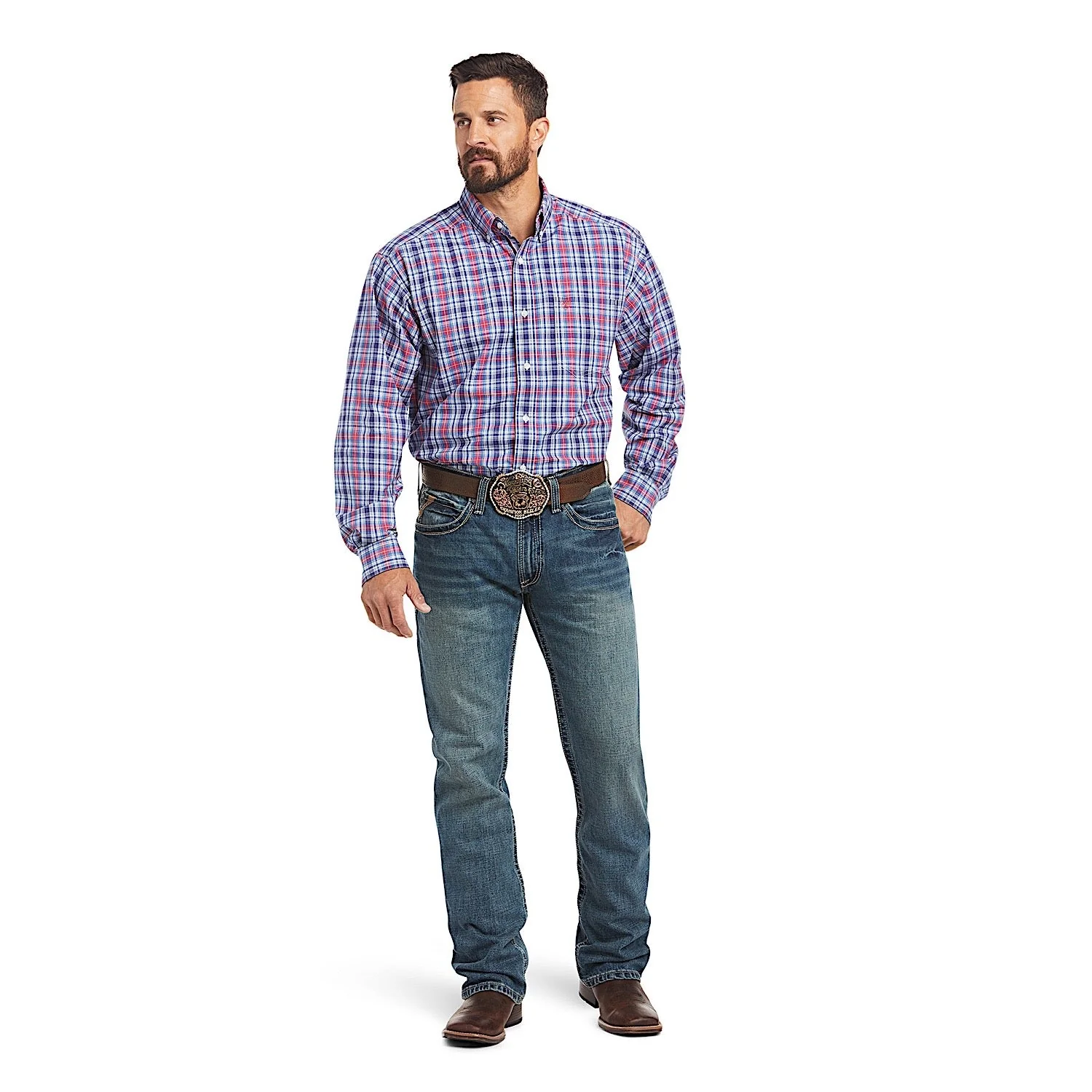 Ariat Men's M4 Boundary Boot Cut Jean - Gulch - Image 3