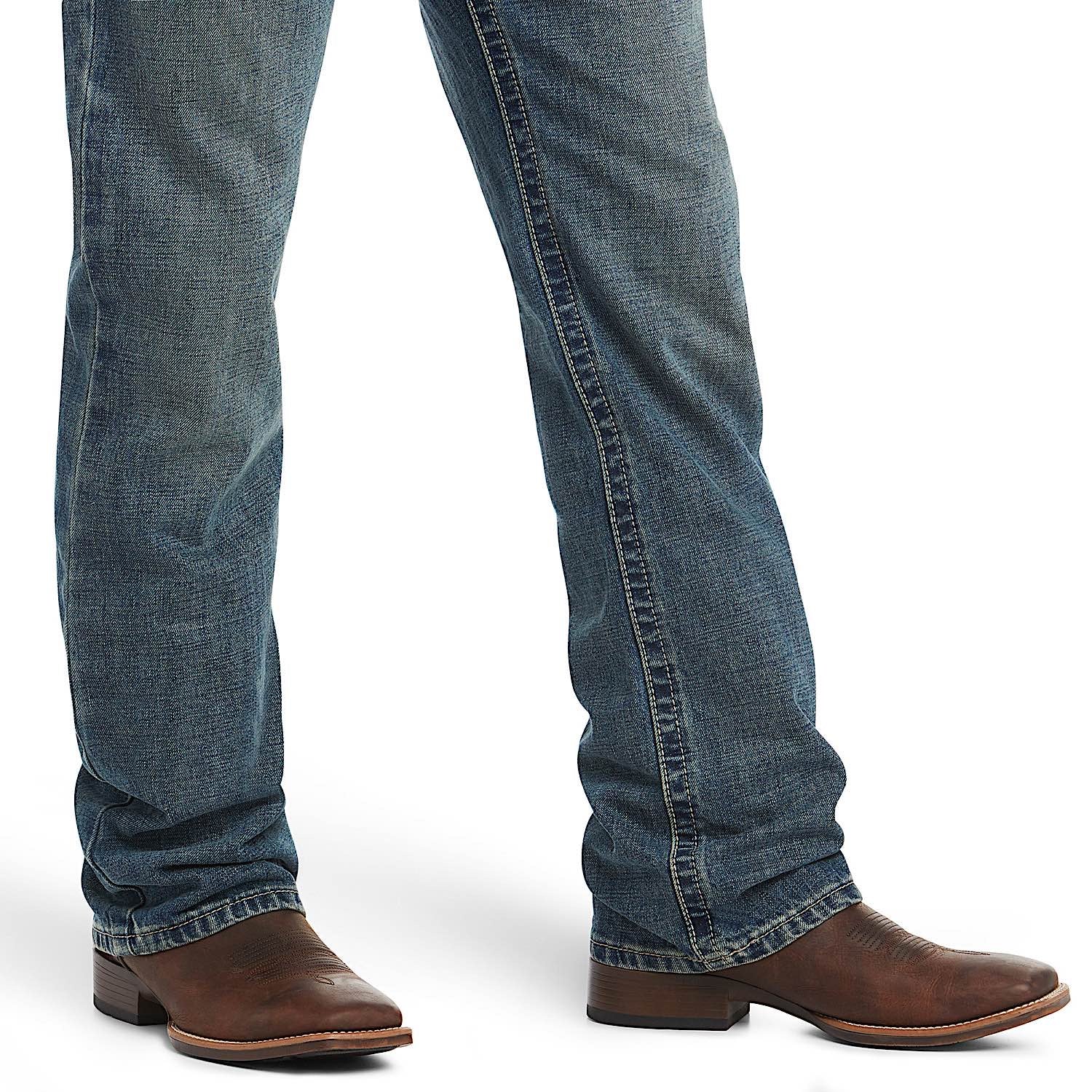 Ariat Men's M4 Boundary Boot Cut Jean - Gulch - Image 5