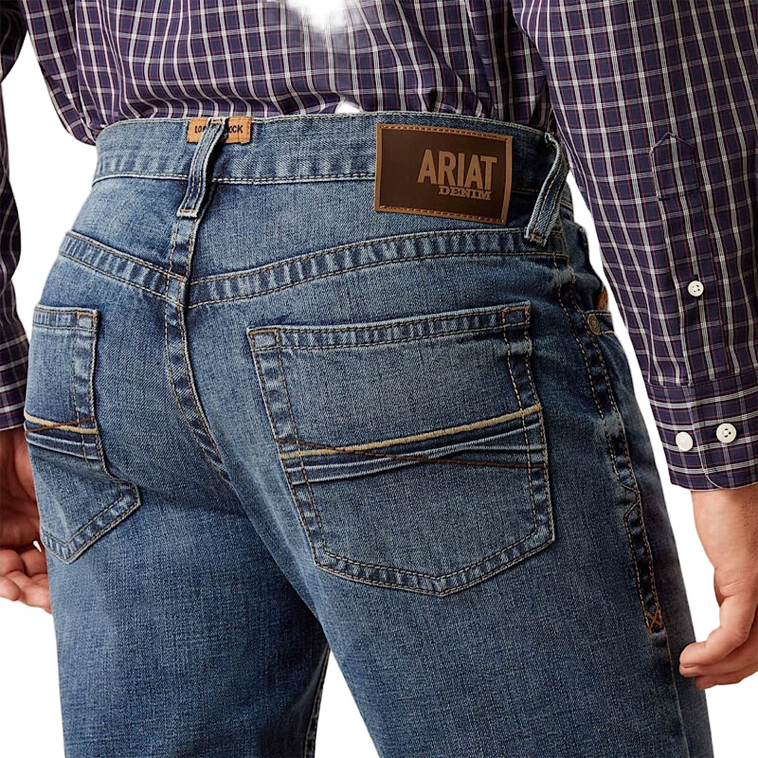 Ariat Men's M4 Relaxed Andrew Boot Cut Jean - Livermore - Image 4