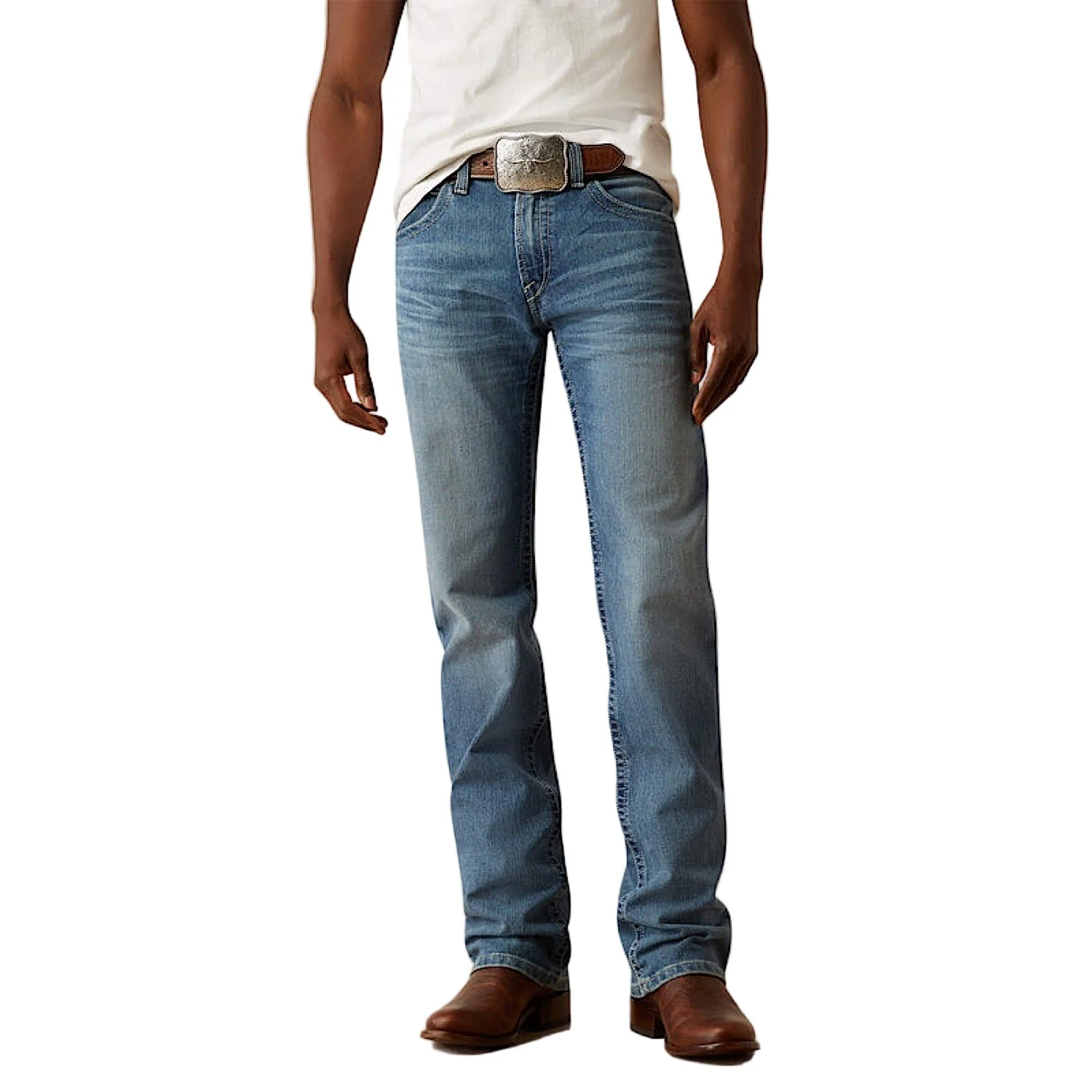 Ariat Men's M4 Relaxed Reece Straight Leg Jeans - Baltimore
