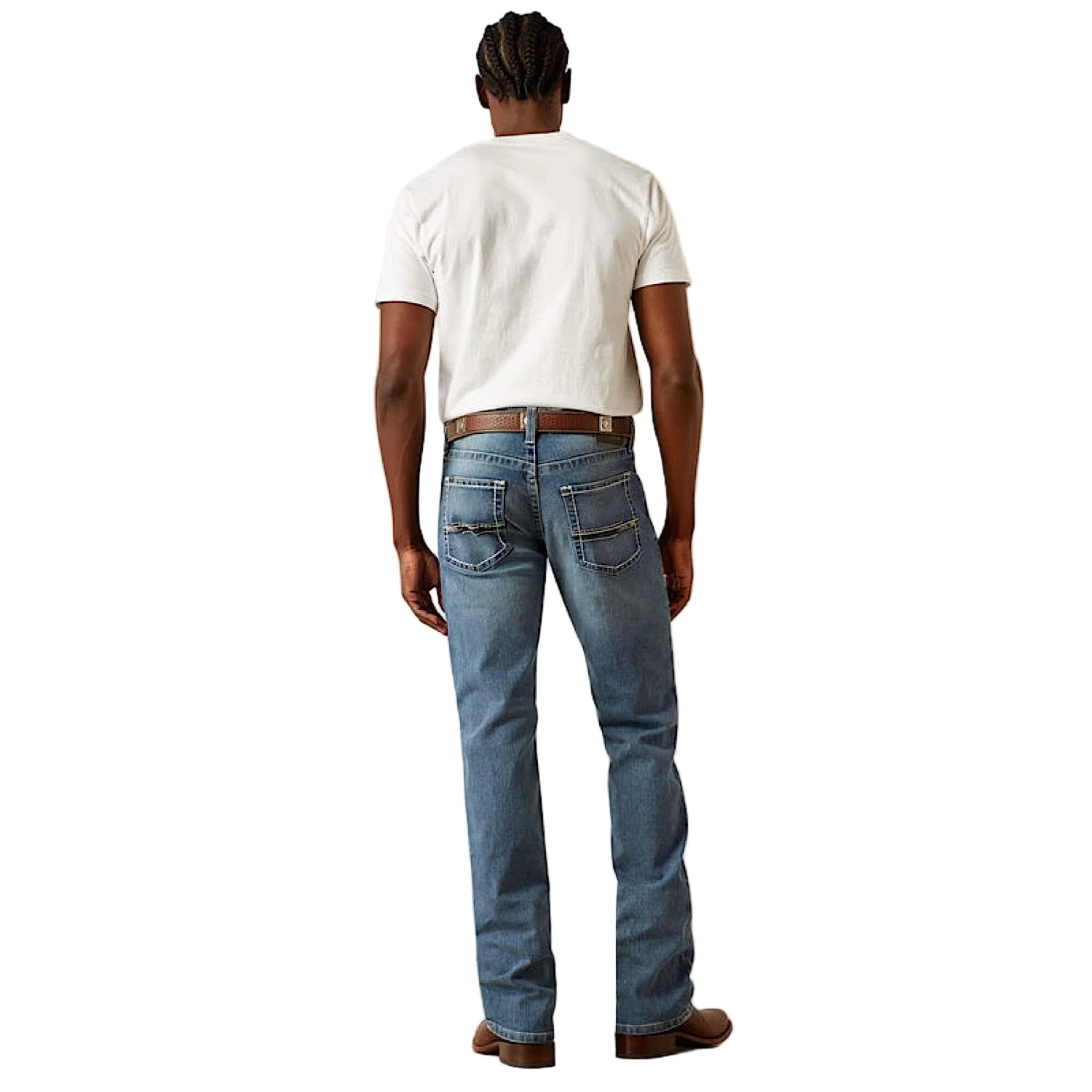 Ariat Men's M4 Relaxed Reece Straight Leg Jeans - Baltimore - Image 2