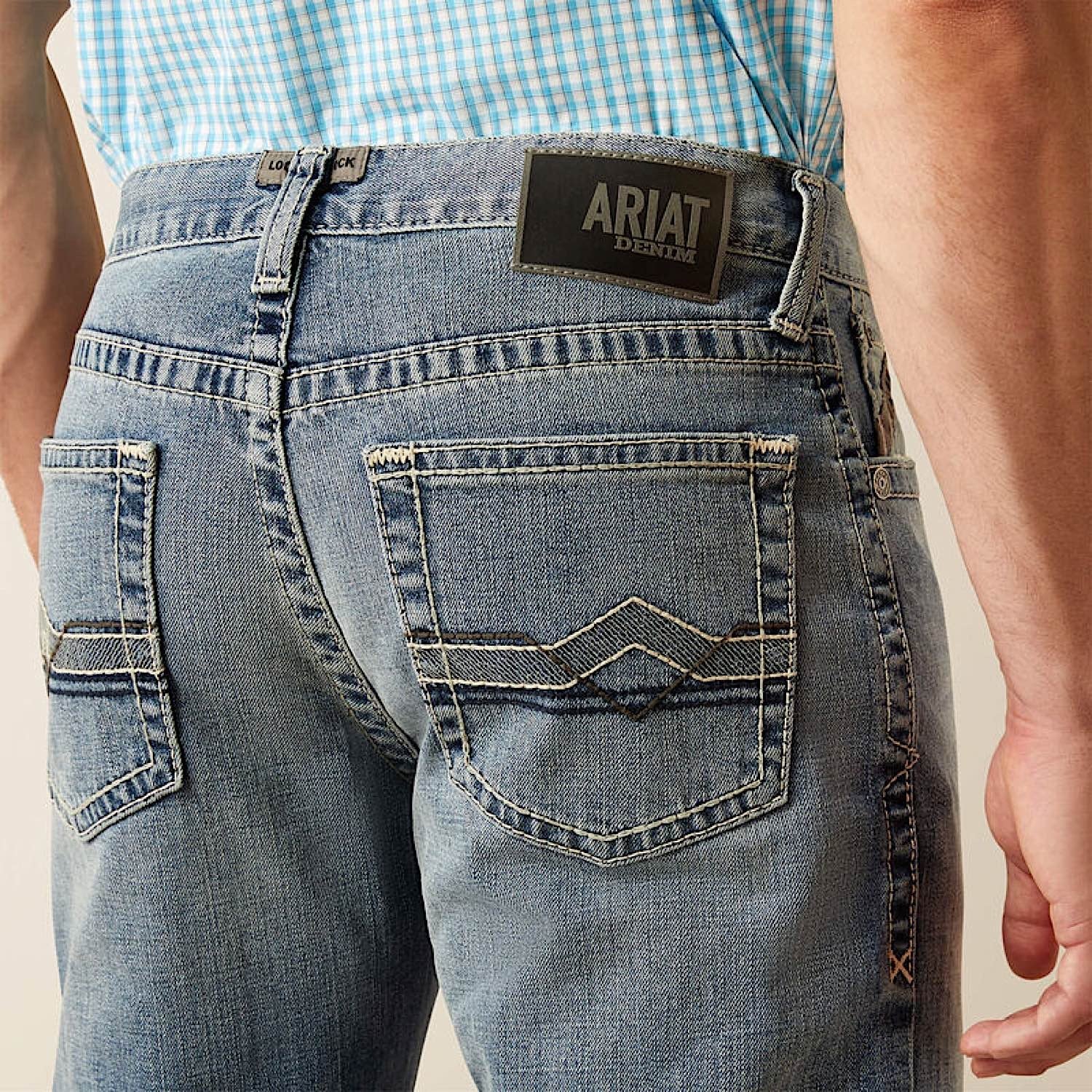Ariat Men's M4 Relaxed Reece Straight Leg Jeans - Baltimore - Image 3