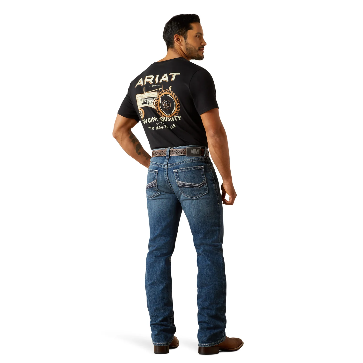 Ariat Men's M4 Straight Jean - August Terrence - Image 2