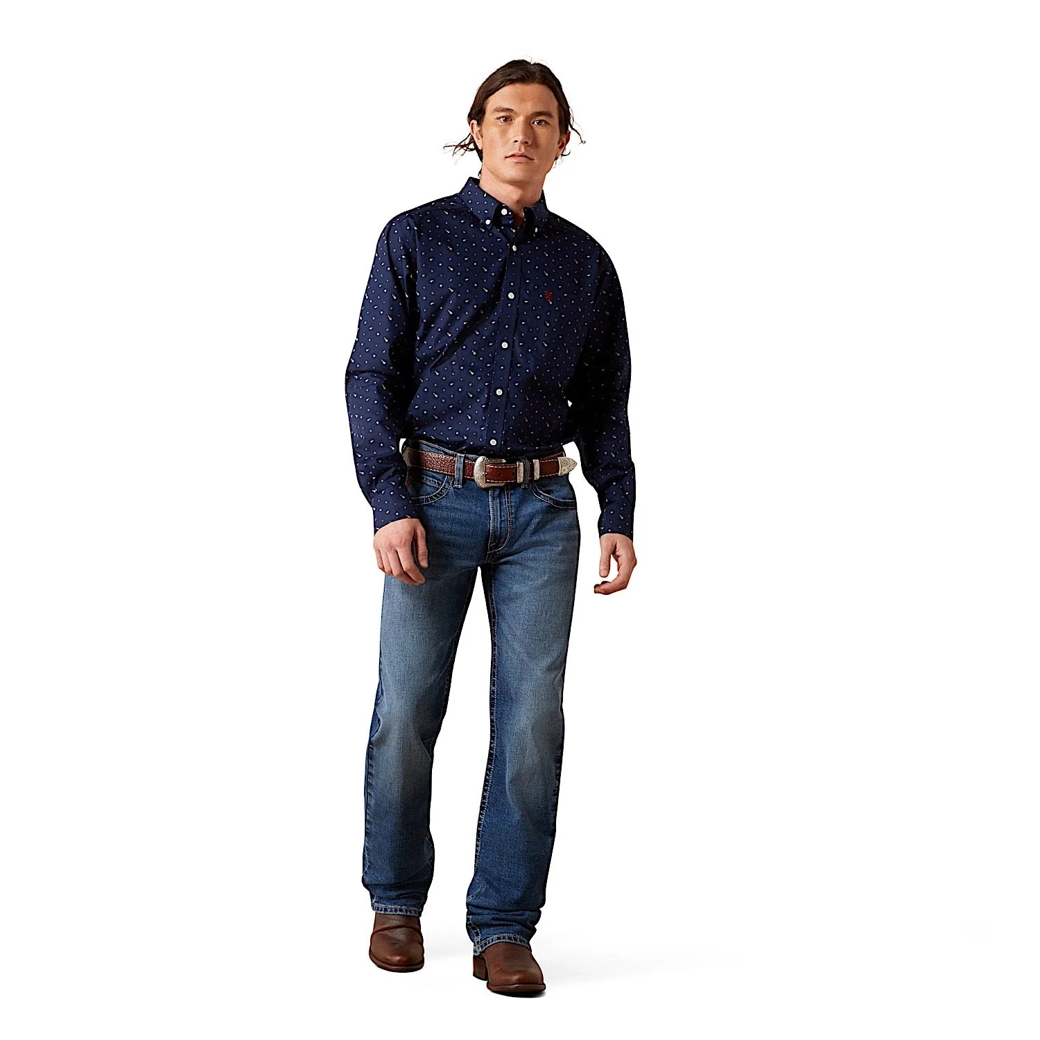 Ariat Men's M5 Straight Jean - Calico Carlos - Image 3