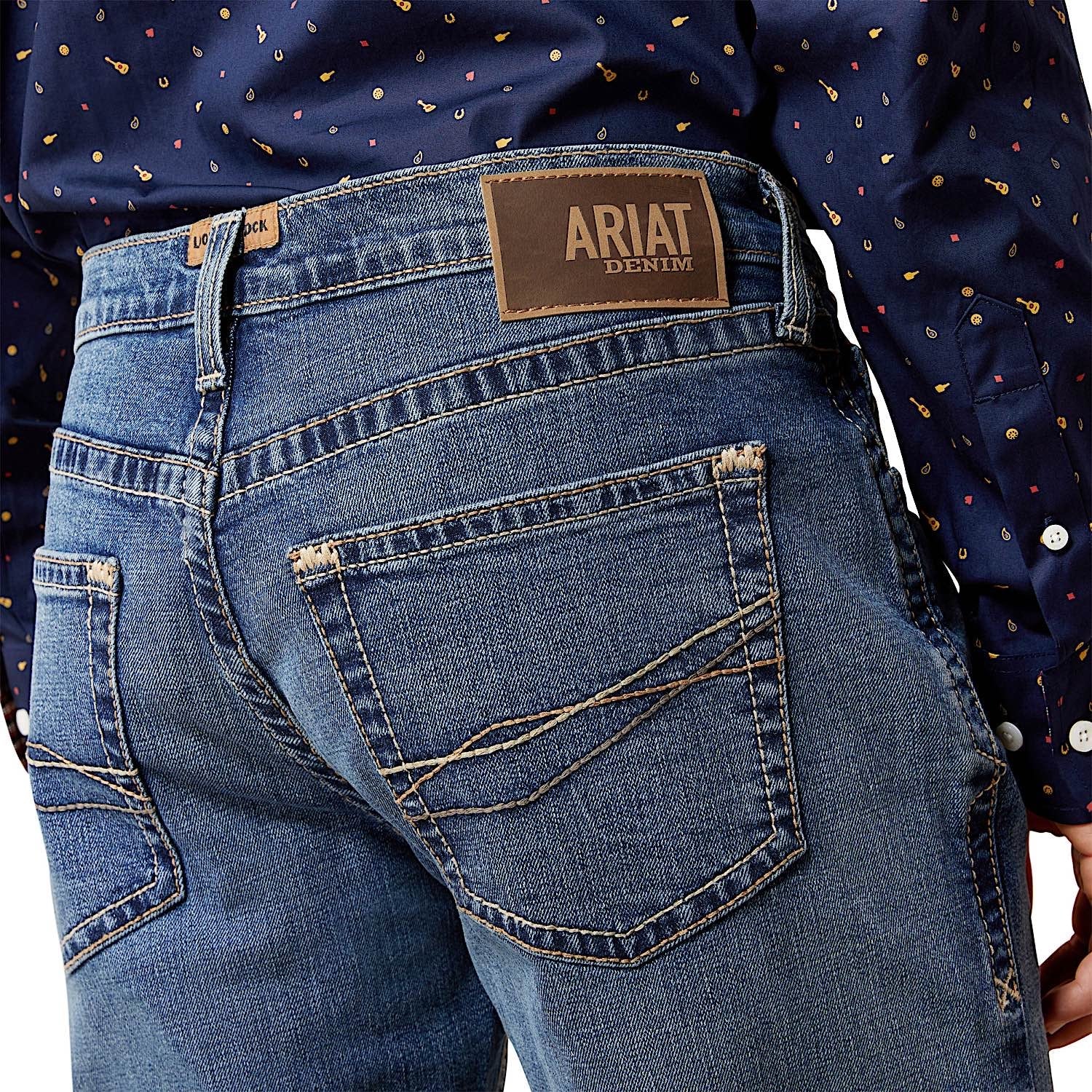 Ariat Men's M5 Straight Jean - Calico Carlos - Image 5