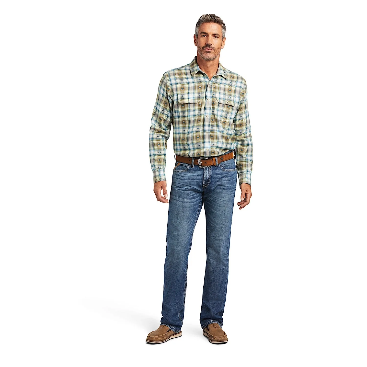 Ariat Men's M7 Slim Fit Straight Leg Jean Merrick Branson