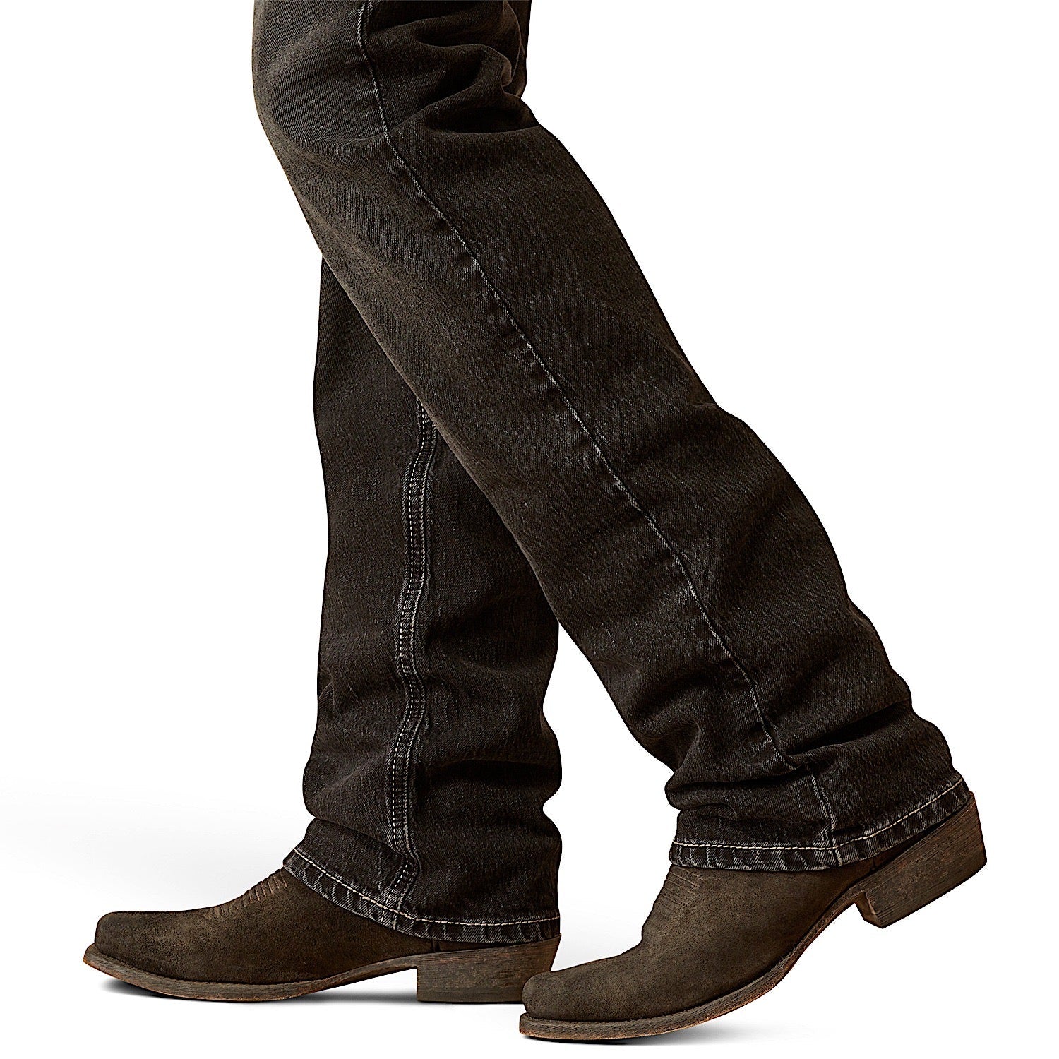Ariat Men's M7 Slim Straight Leg Jean - Onyx Ebony Black - Image 6