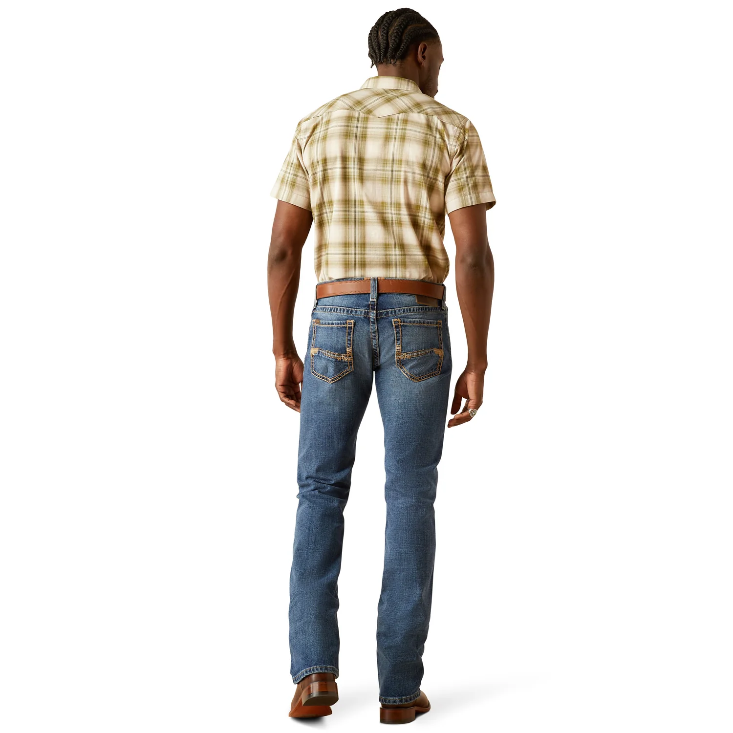 Ariat Men's M7 Slim Travis Straight Leg Jeans - Heath - Image 2