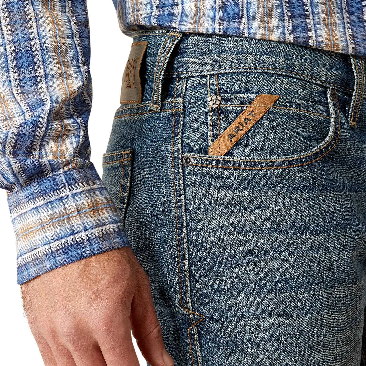 Ariat Men's M7 Straight Jean - Jed Tulsa - Image 3
