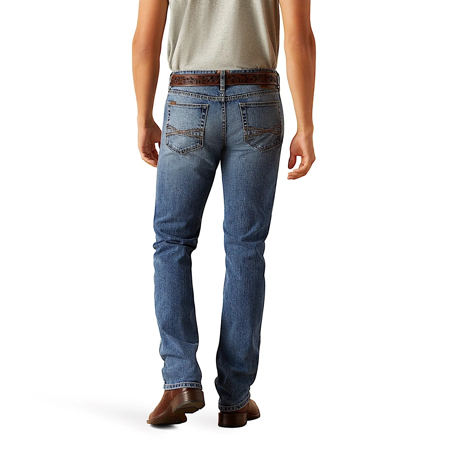 Ariat Men's M8 Modern Brickwell Slim Leg - Hanwell - Image 2