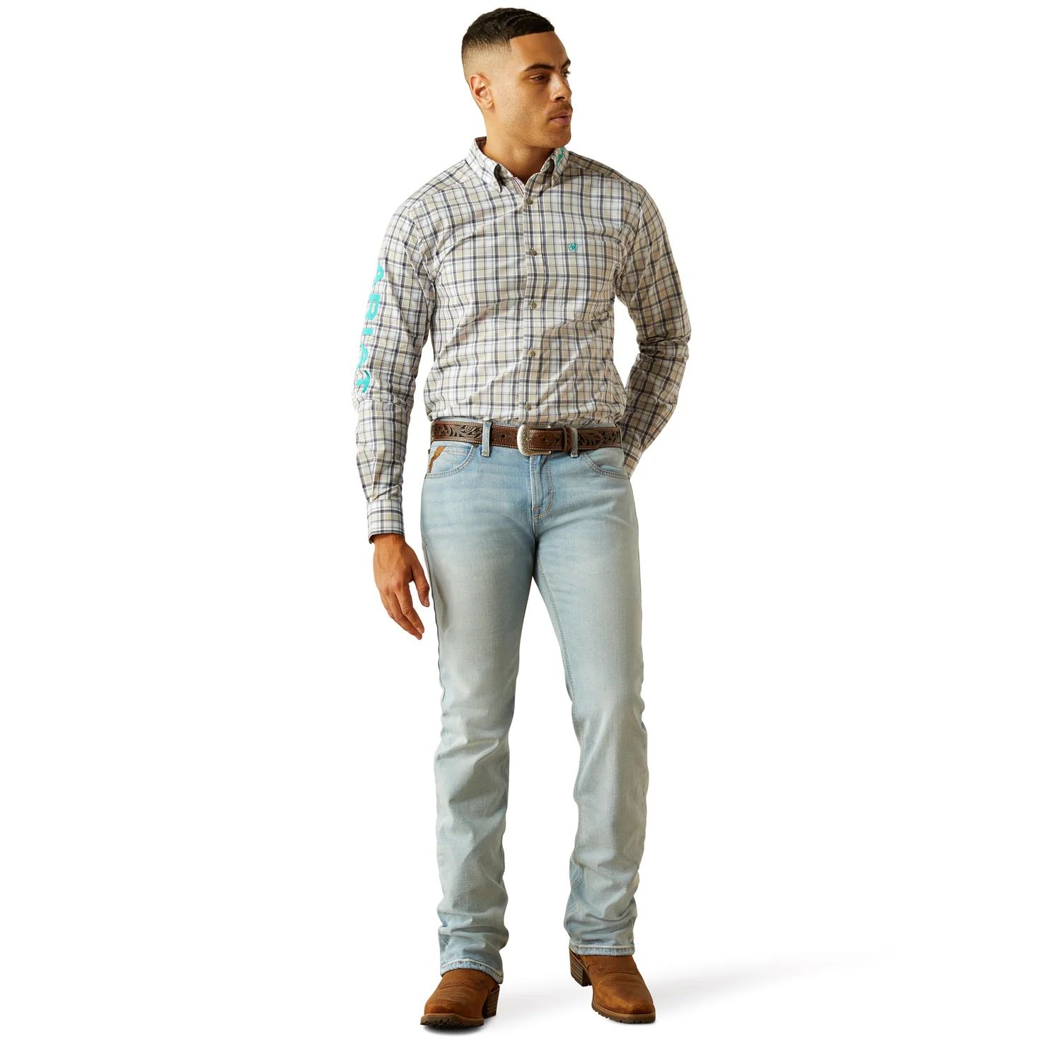 Ariat Men's M7 Modern Grizzly Slim Leg Jeans - Leland