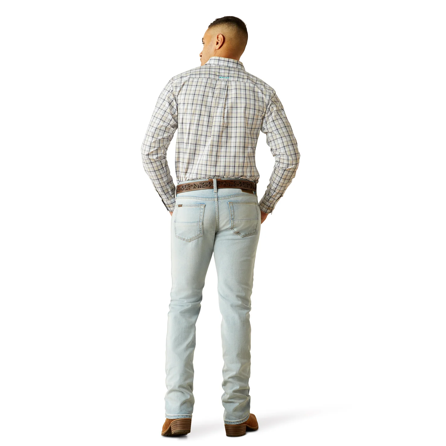 Ariat Men's M7 Modern Grizzly Slim Leg Jeans - Leland - Image 2