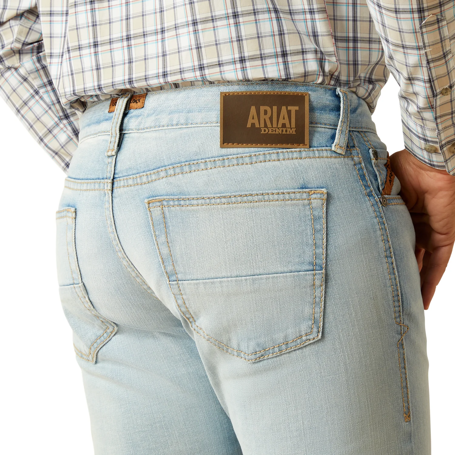 Ariat Men's M7 Modern Grizzly Slim Leg Jeans - Leland - Image 4