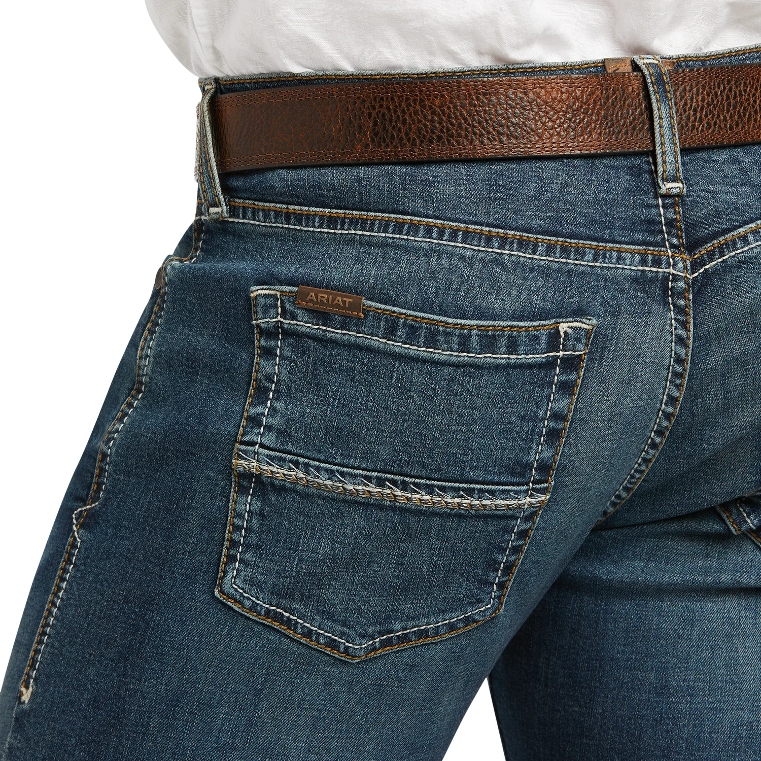 Ariat Men's M8 Modern Slim Leg TekStretch - Sabastian Grafton - Image 4