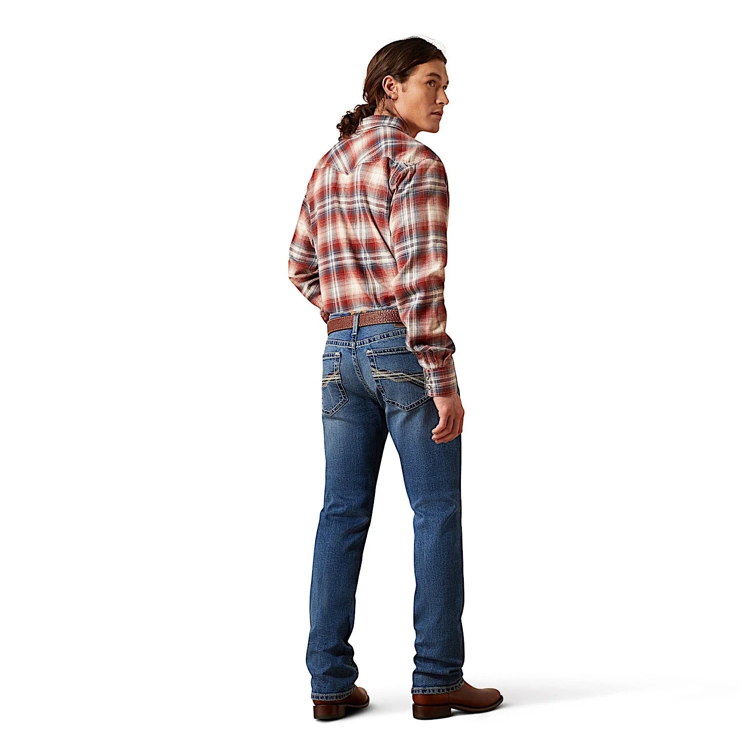 Ariat Men's M8 Modern Straight Jean - Dean Zane - Image 3