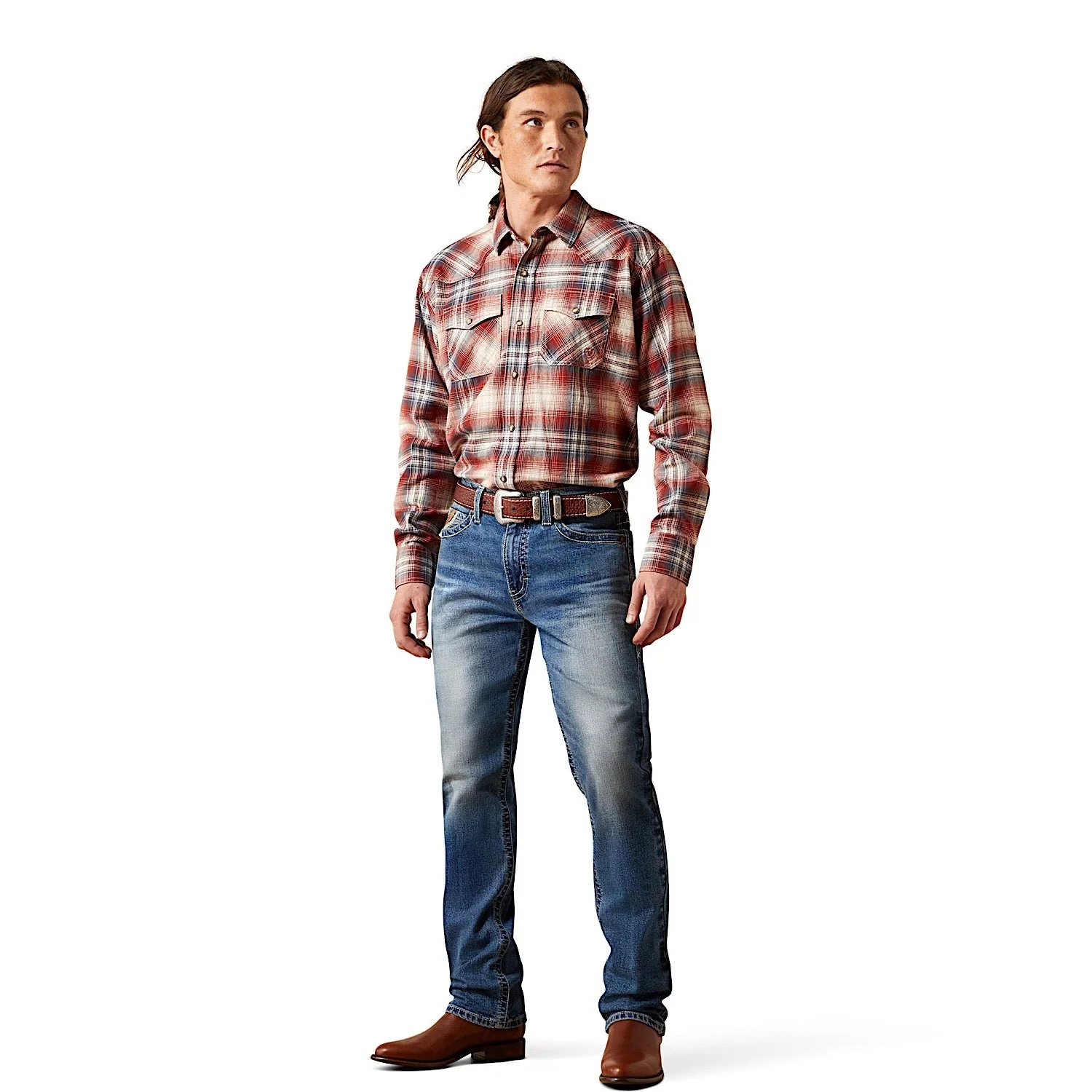 Ariat Men's M8 Modern Straight Jean - Dean Zane - Image 4